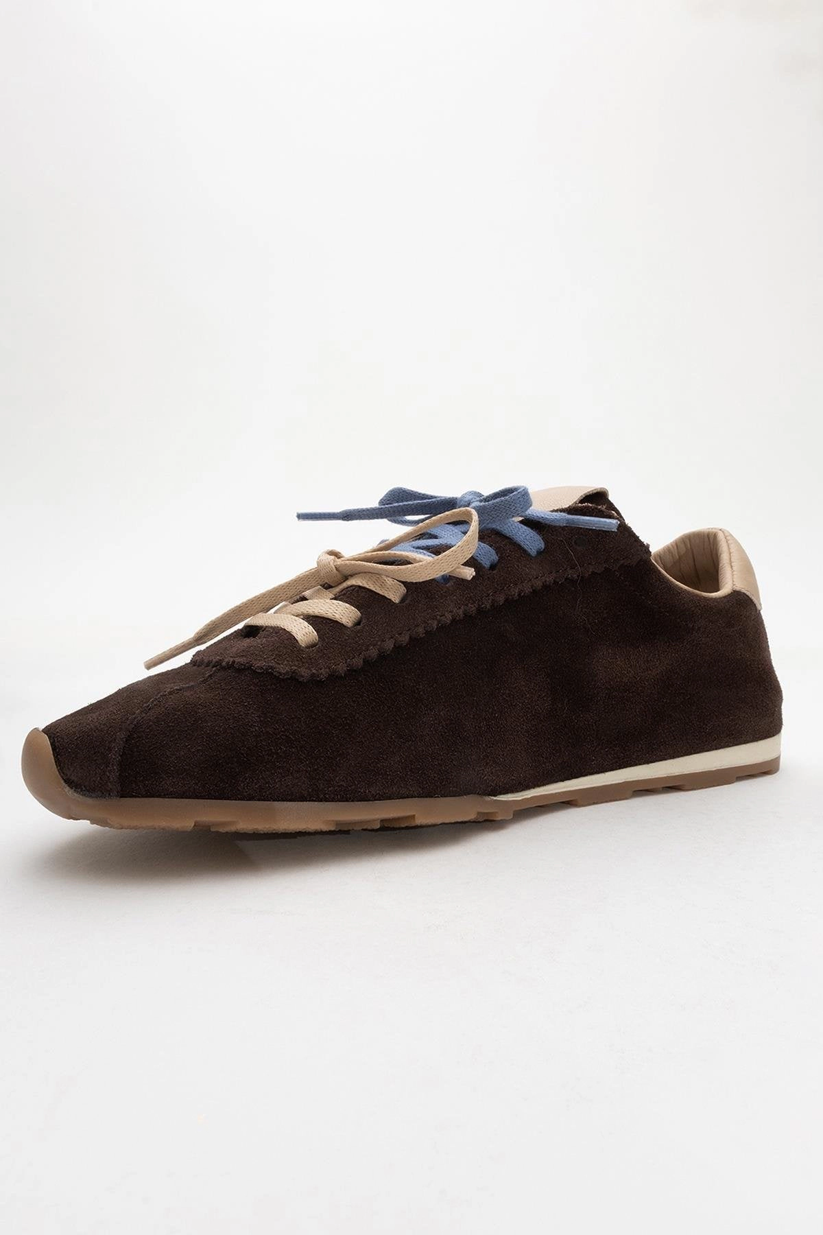 Forever & Always Womens Crea Leather Sneakers