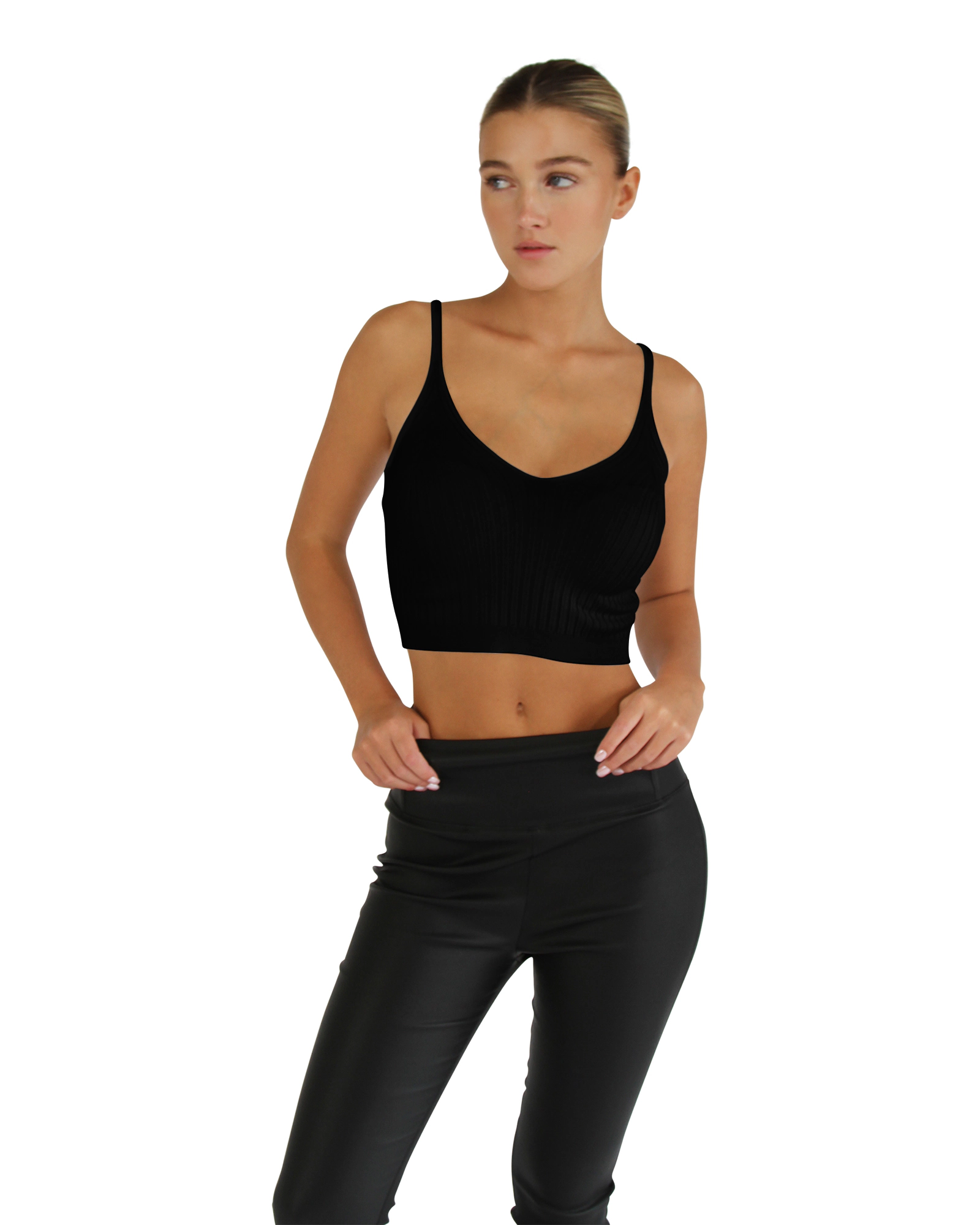 Belle & Bloom Womens All I Need Knit Crop