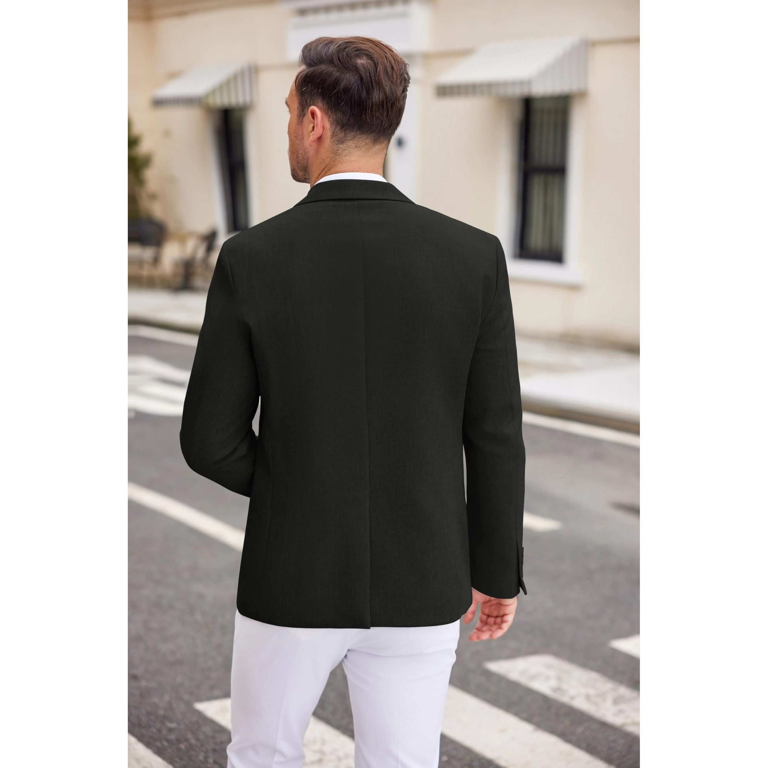 COOFANDY Men's Regular Fit Notch Lapel Casual Blazer Sport Coat Suit Jacket