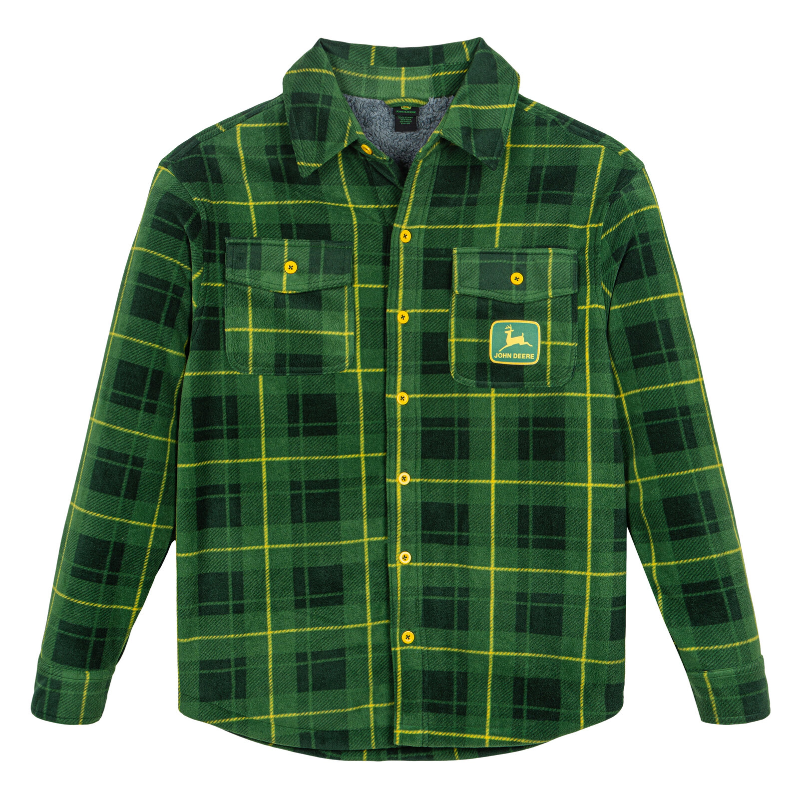 John Deere Matching Family Fleece Lined Shacket