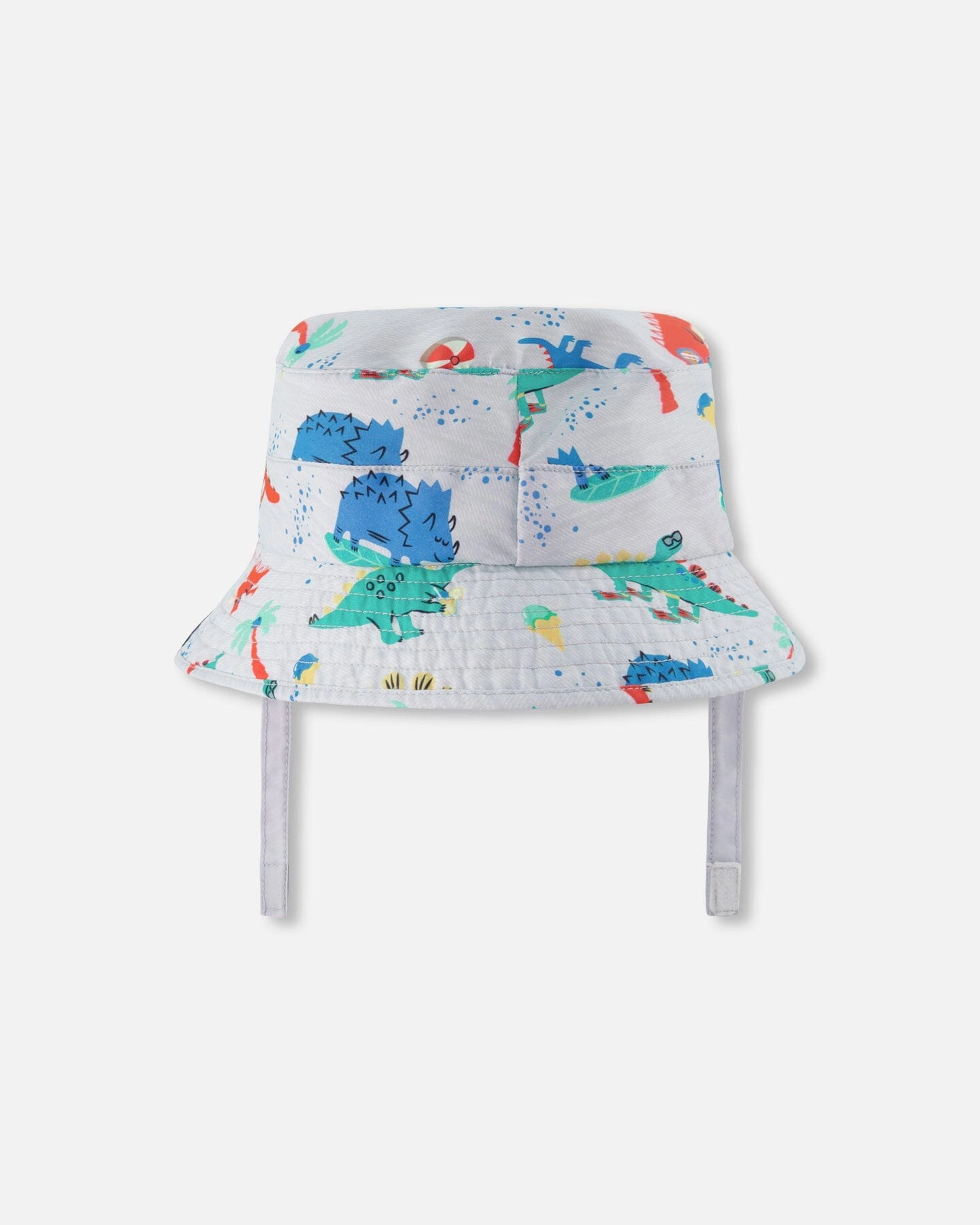 Deux par Boys Recycled Polyester Beach Hat Dinosaur Print