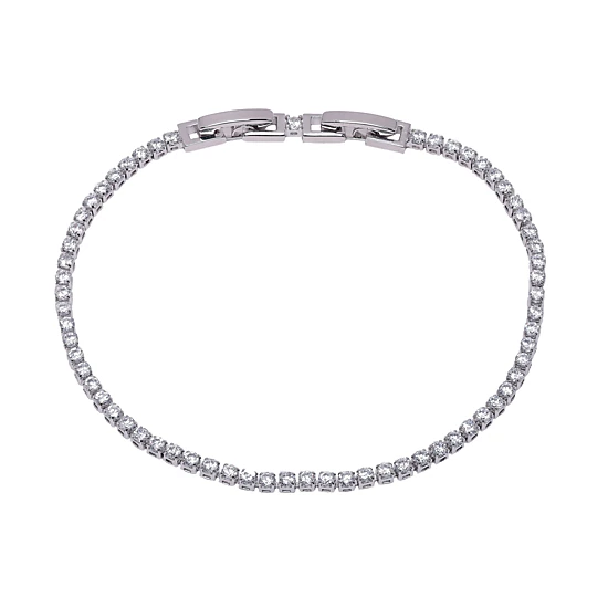 AGP PARIS Womens Diva Sparkling Tennis Bracelet