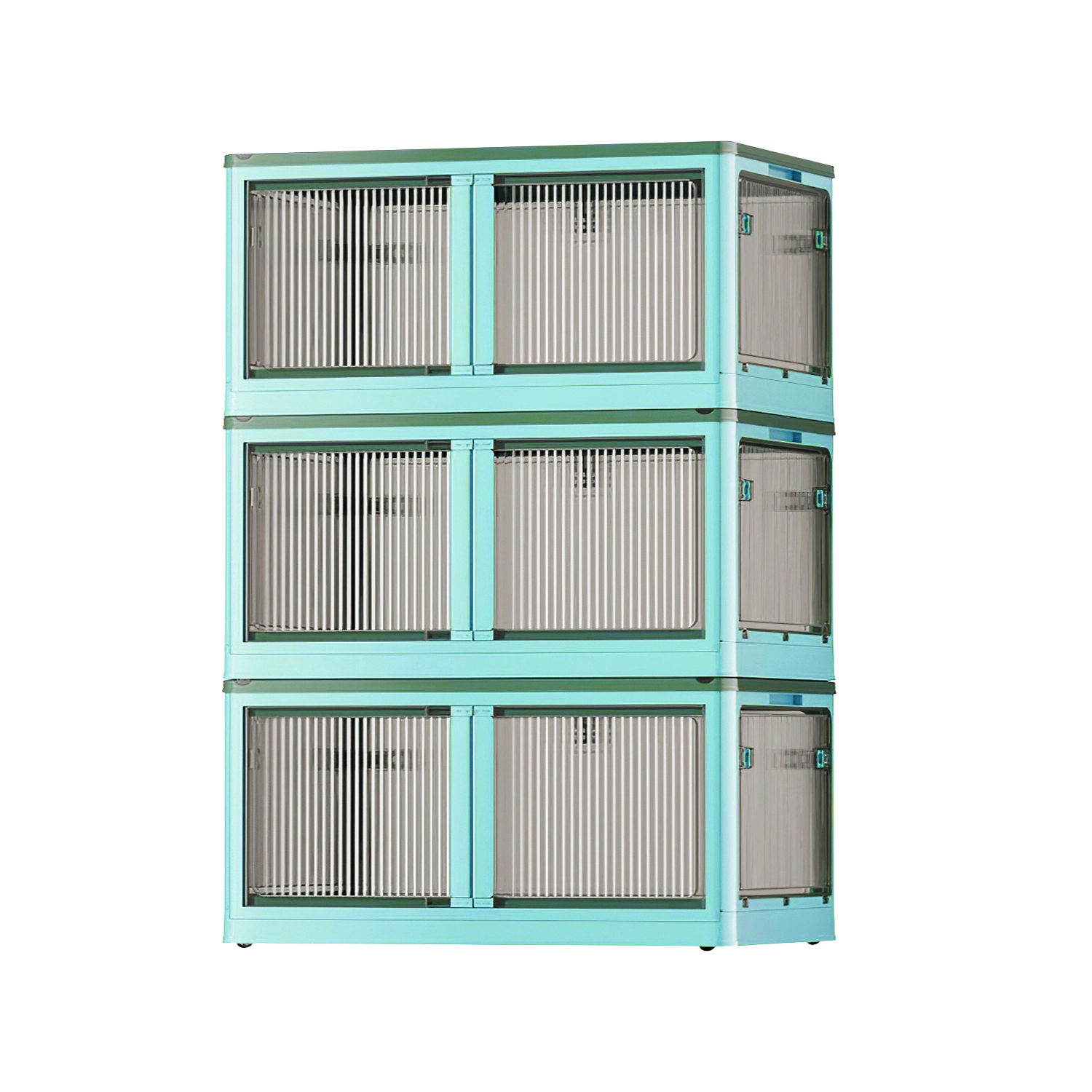 GBruno 3-Piece Foldable Storage Bins With Lids