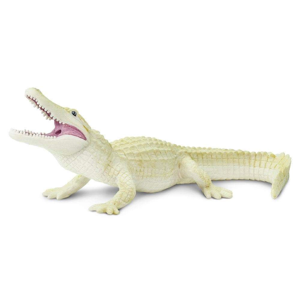 Safari Ltd. - White Alligator Kids Toy Figure