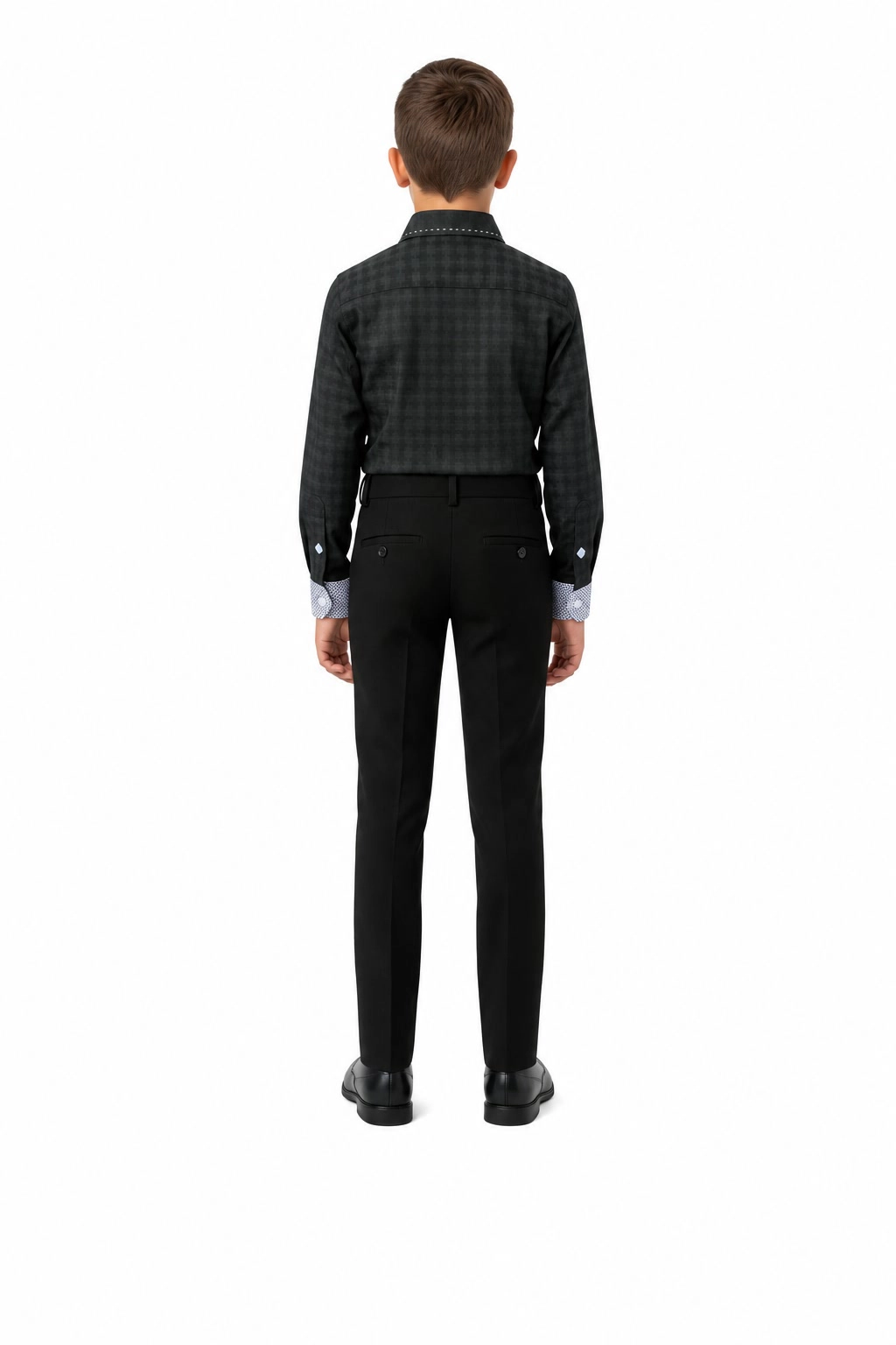 Elie Balleh Boys Slim Fit Button-Down Shirt