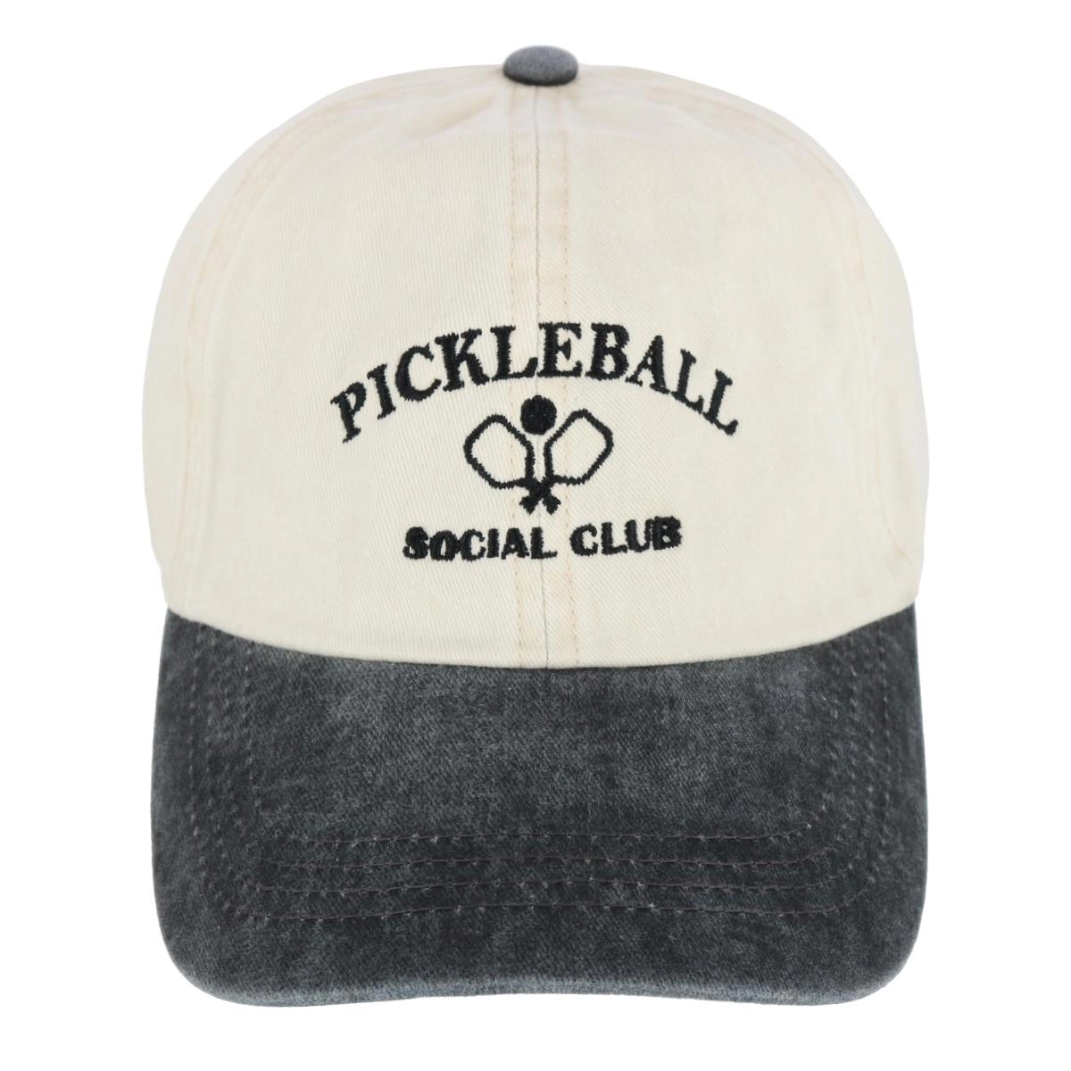 David & Young Unisex Pickleball Social Club Two Toned Baseball Hat