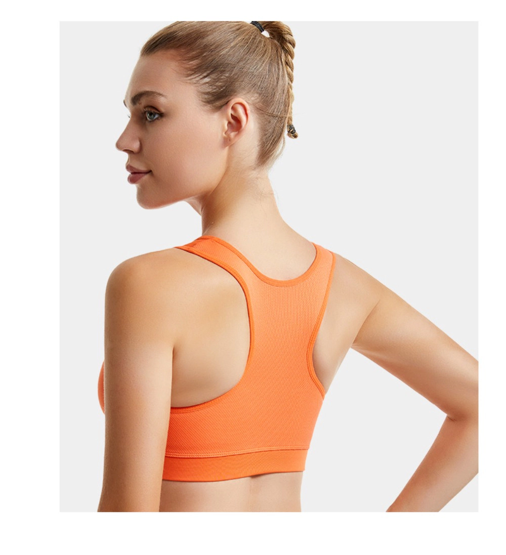 Wardrobe Whimsy Women Wireless High Impact Racerback Sports Bra