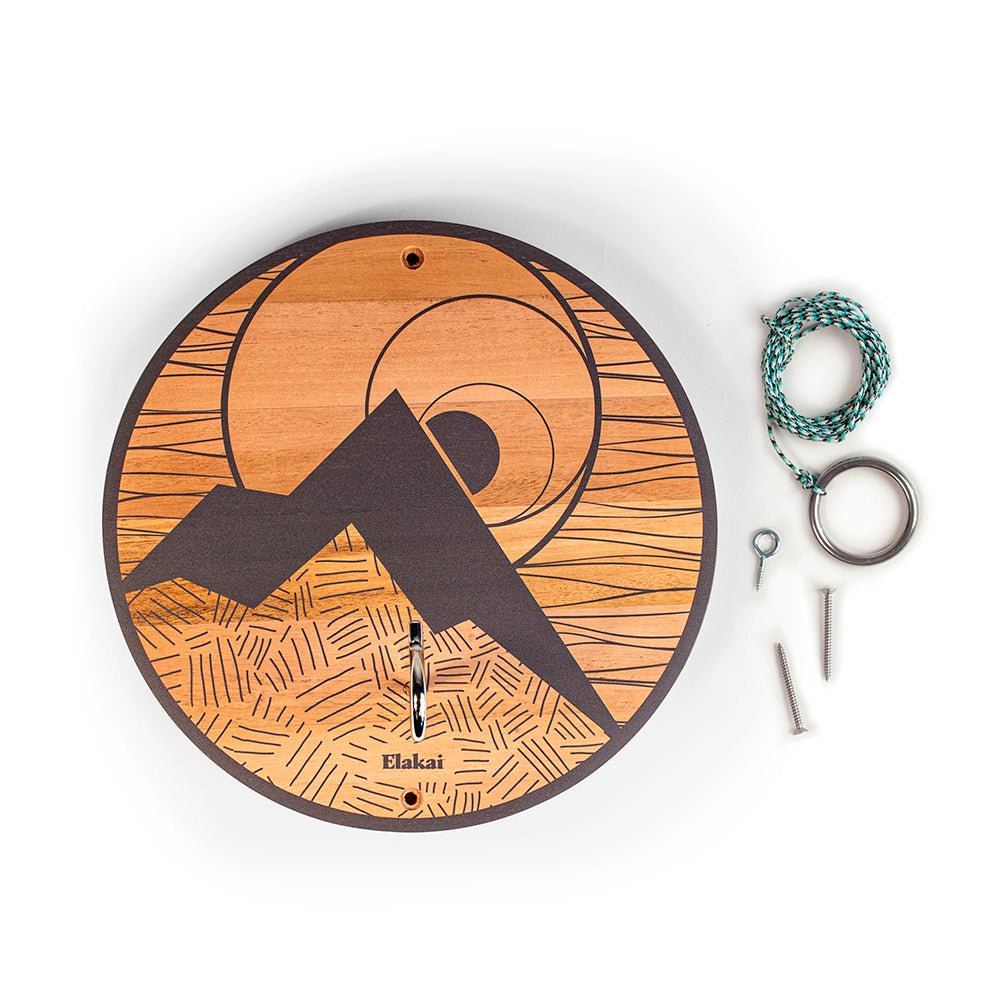 Elakai  Mount Elakai Mahogany Wayfarer Hook Ring Game
