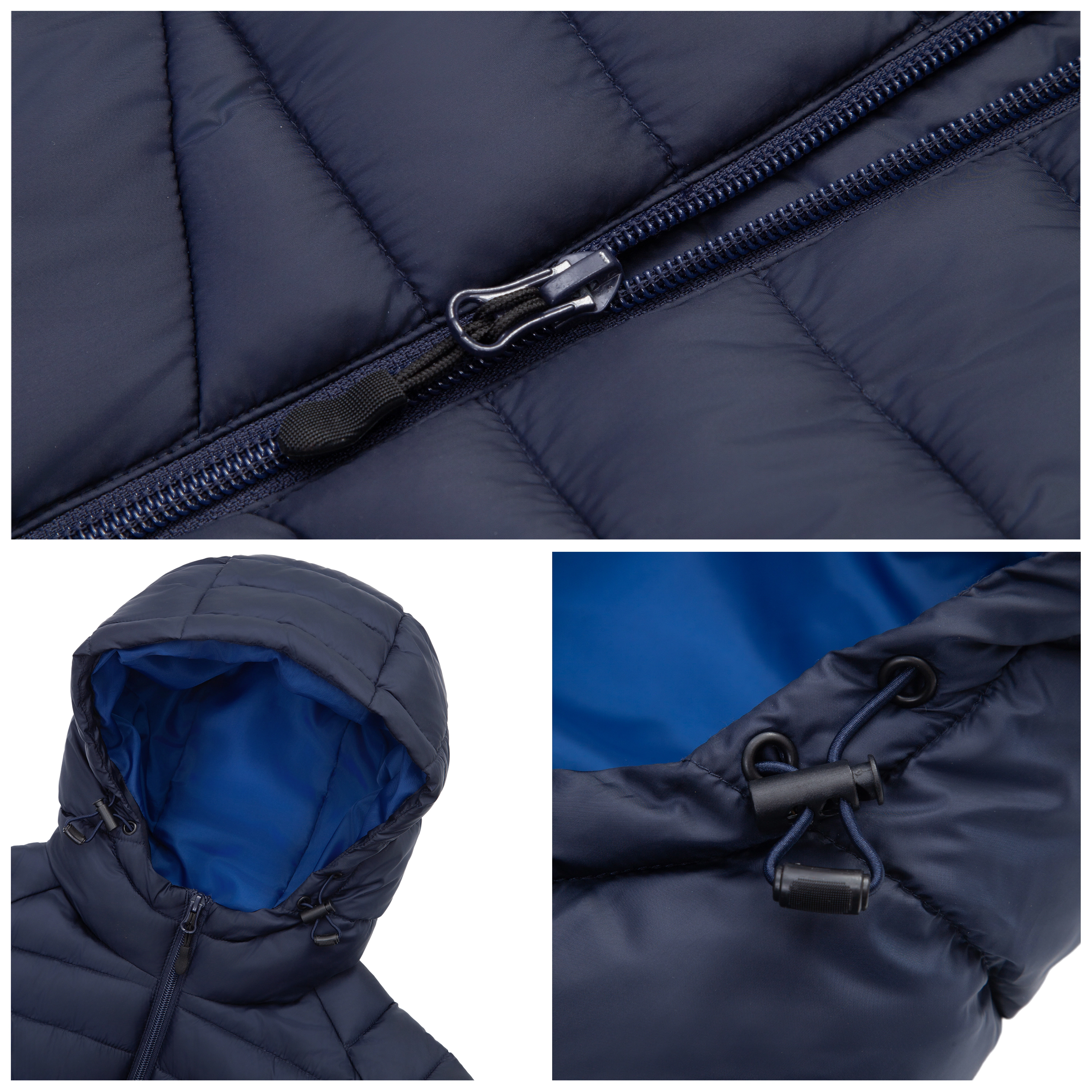Rokka&Rolla Mens Lightweight Padded Puffer Jacket