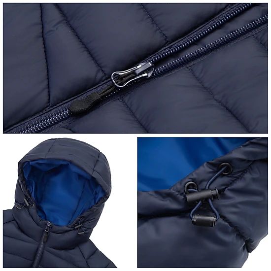 Rokka&Rolla Mens Lightweight Padded Puffer Jacket