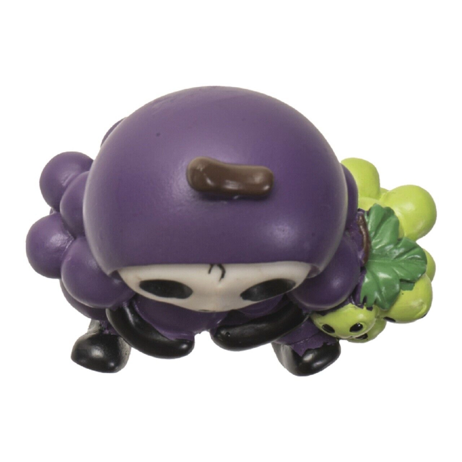 Pacific Giftware Furrybones Budo Purple Grapes Skeleton in Costume Figurine 3 Inch