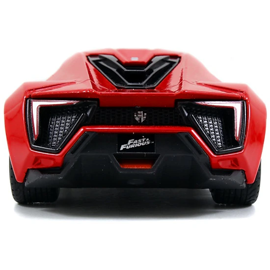 Jada Collectible Lykan Hypersport Red "Fast & Furious 7" (2015) Movie 1/32 Diecast Model Car