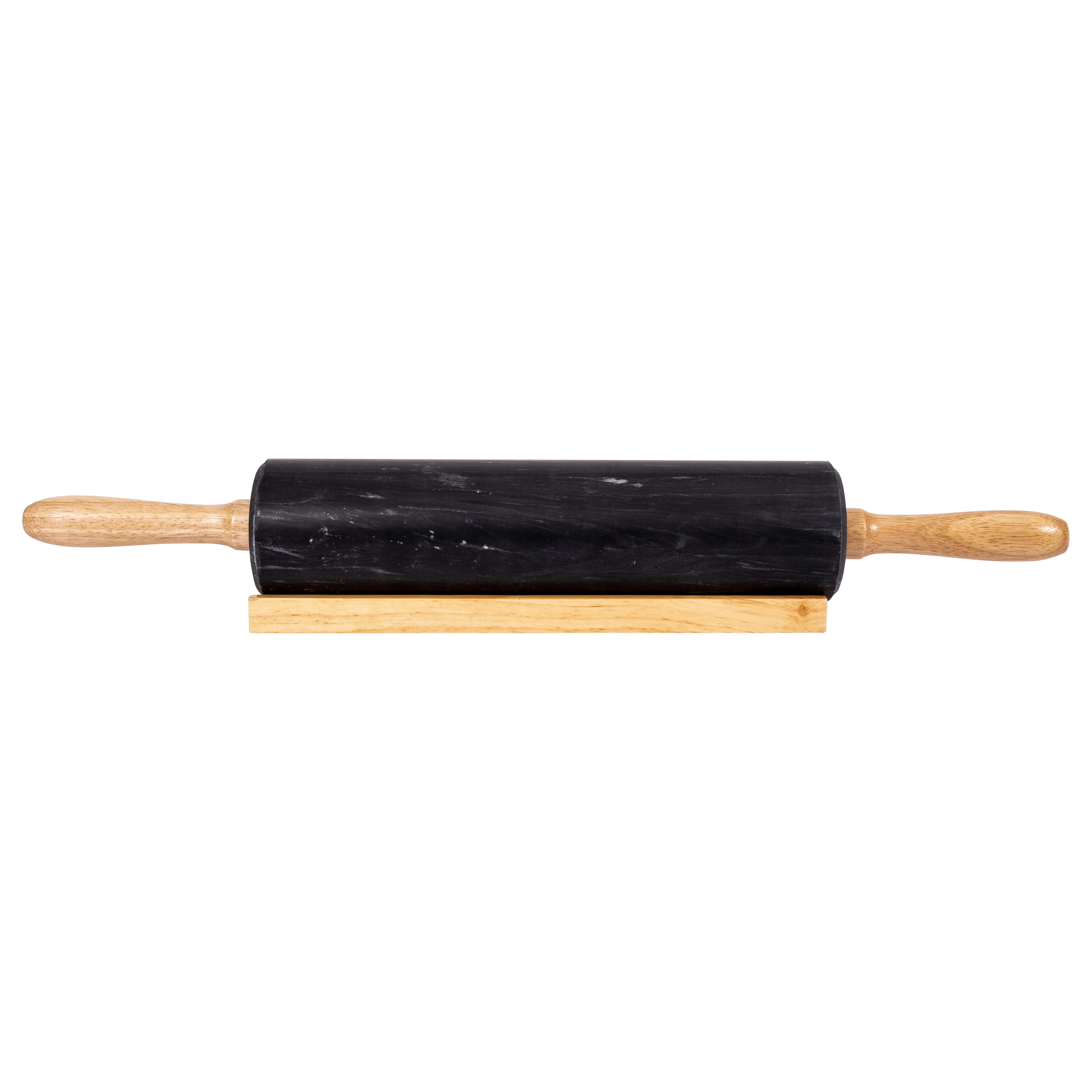Saboga Home™ Marble Rolling Pin with Wooden Handles