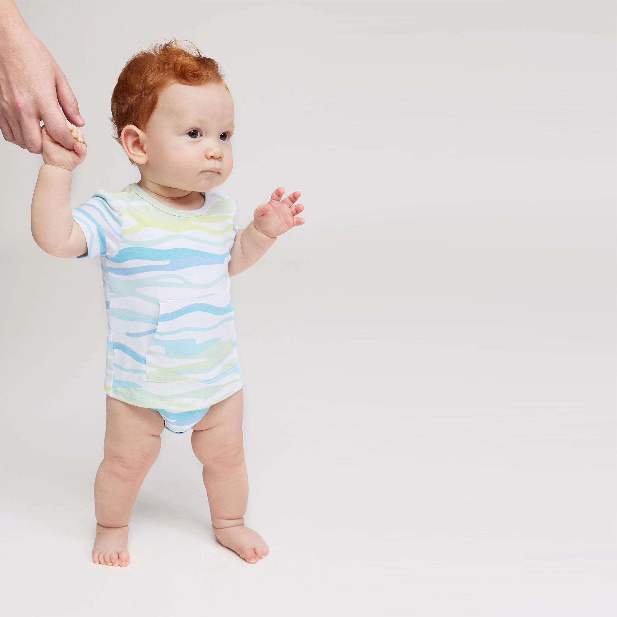 Rockets of Awesome Sunset Kanga 2-Fer Bodysuit For Baby Boy