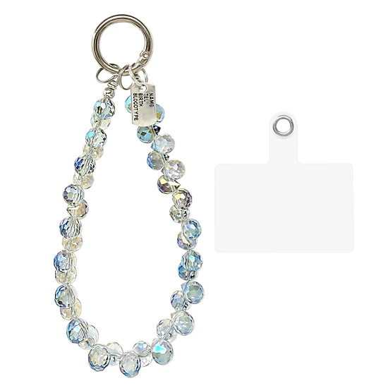 Wrapables Sparkling Beaded Cell Phone Wrist Strap, Keychain, Bag Charm ...