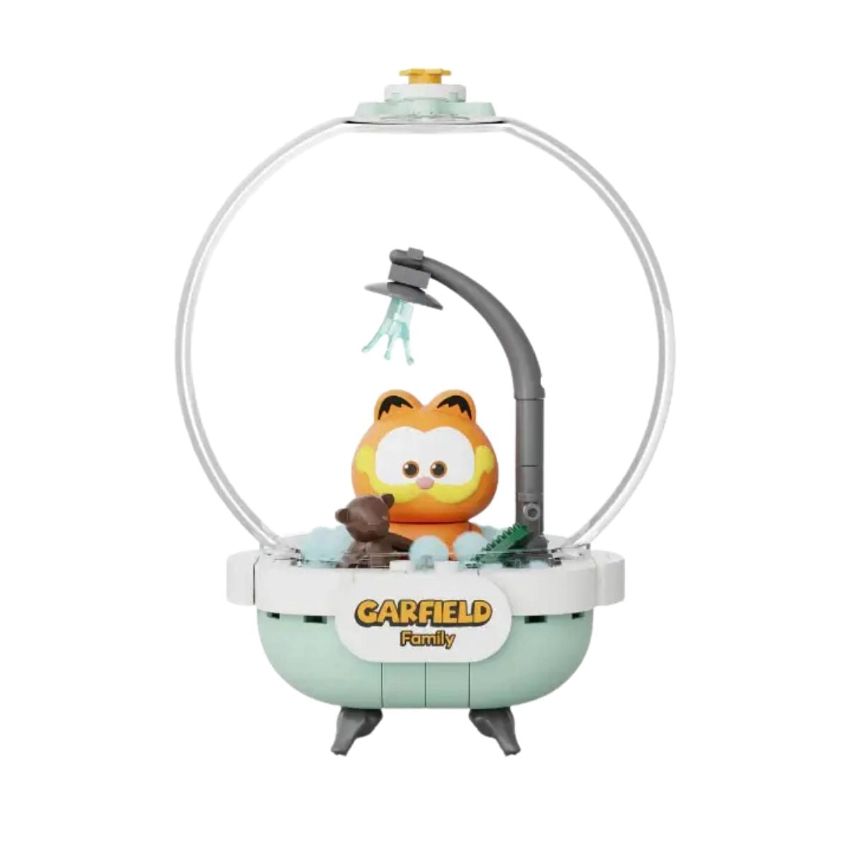Pantasy The Garfield Movie Cozy Bath #86802 Building Block Set – 140-Piece Crystal Ball Series