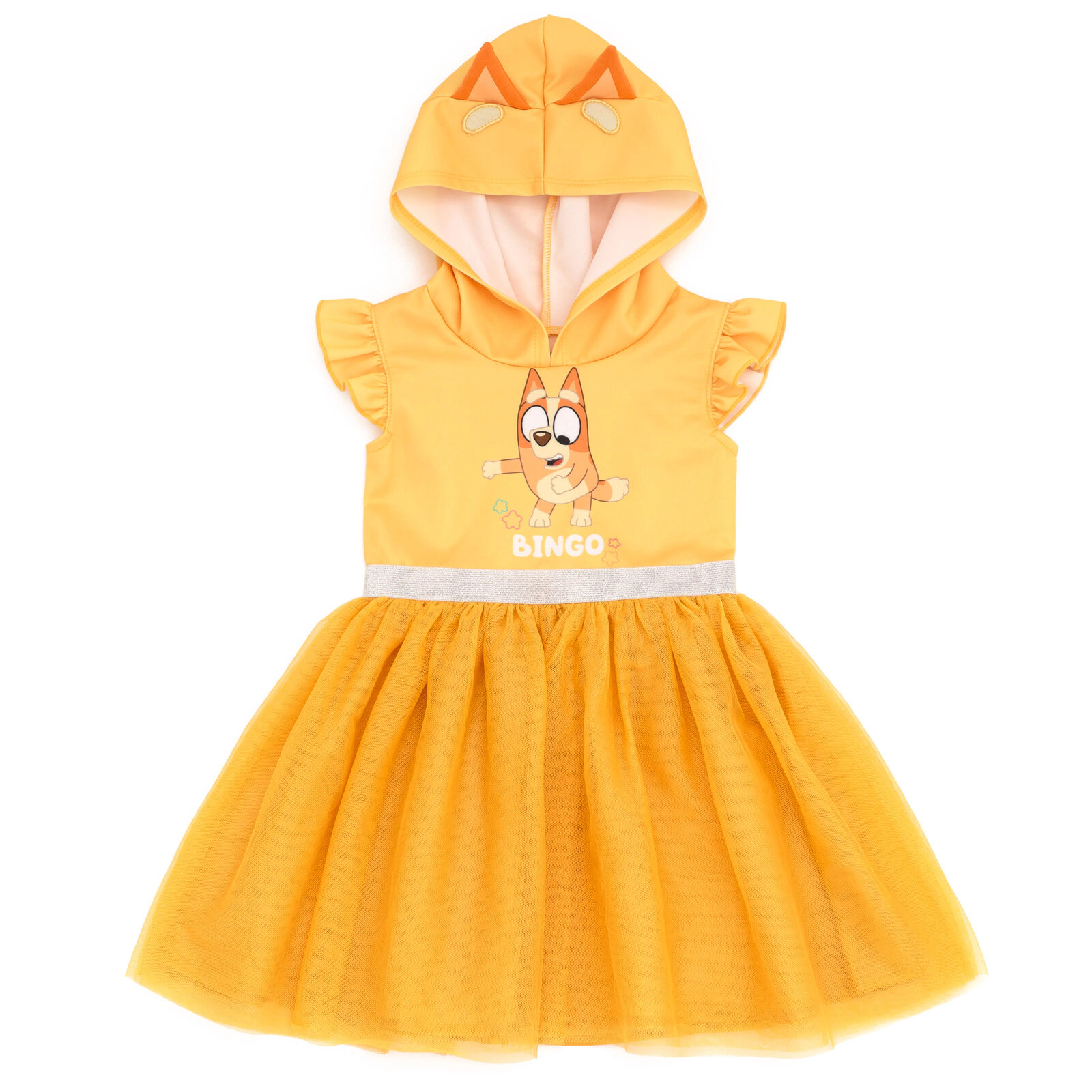 Bluey Girls' Cosplay Hooded Dress