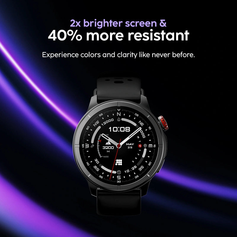 Cubitt AURA Pro 2 Smartwatch with Built-In GPS Route Navigation Offline Maps 1.48 inches AMOLED HD