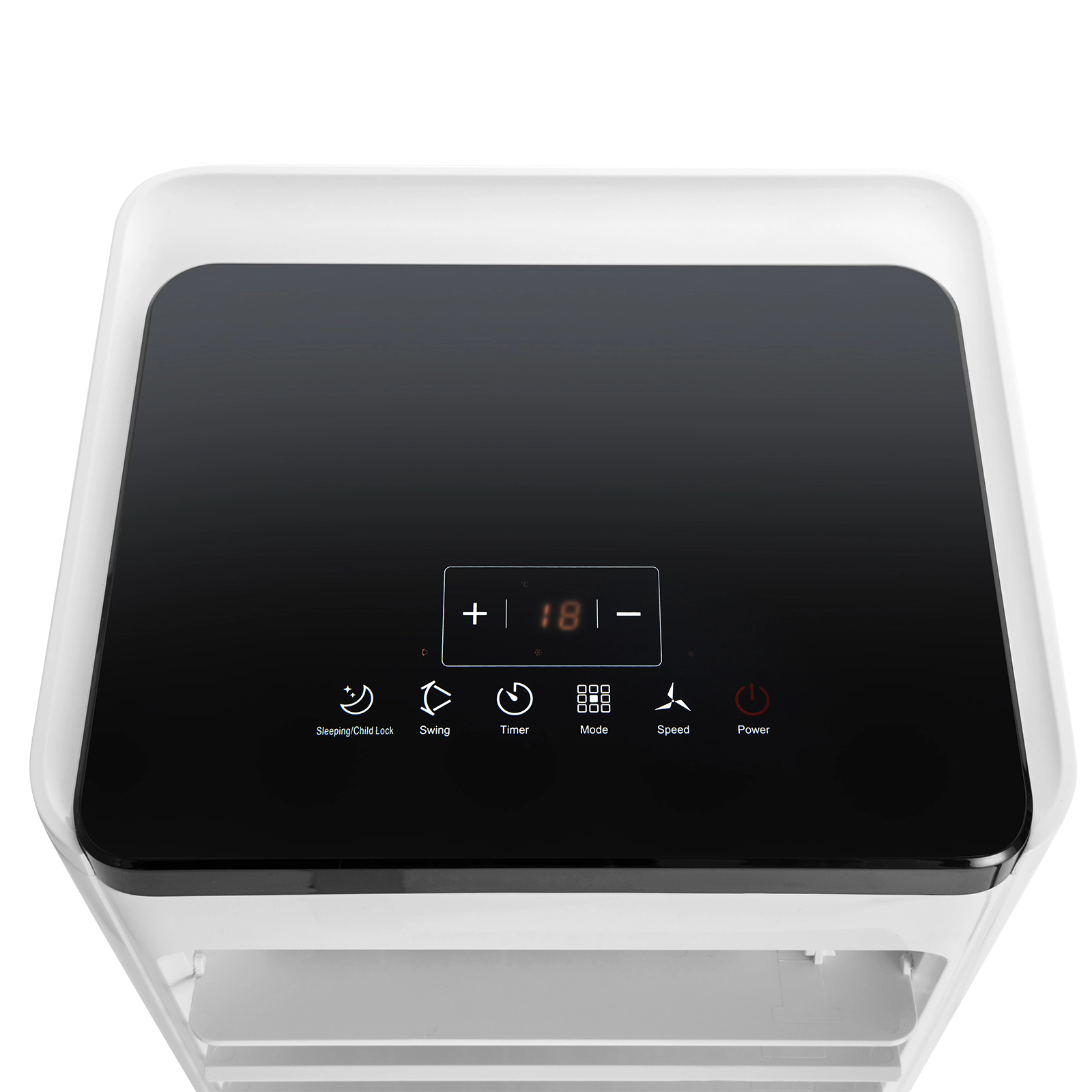 SUGIFT 10000-BTU 350-sq ft Portable Air Conditioner with Dehumidifier Fan Mode Child Lock and 24-Hour Timer