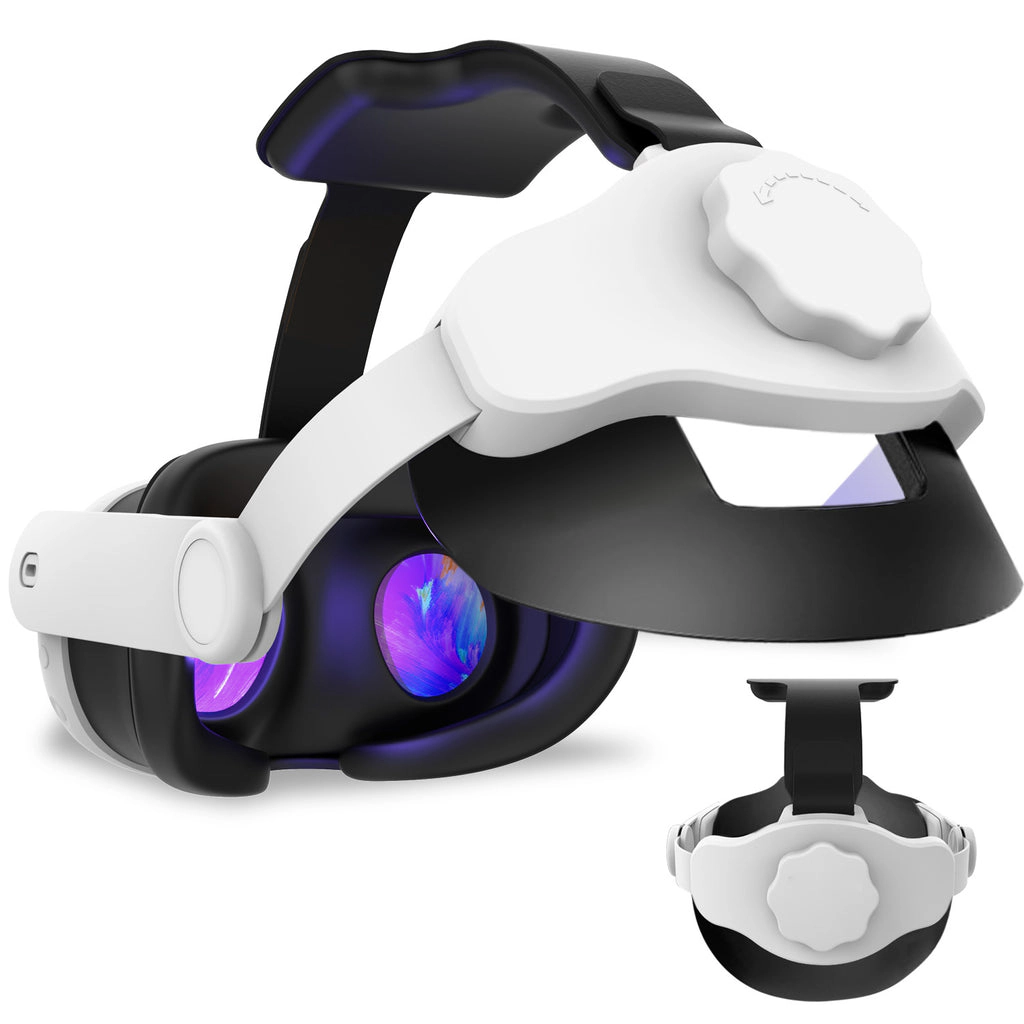 Alpha Digital Made for Meta Quest 3/3S, Comfort Fit, Adjust - Headstrap Replacement