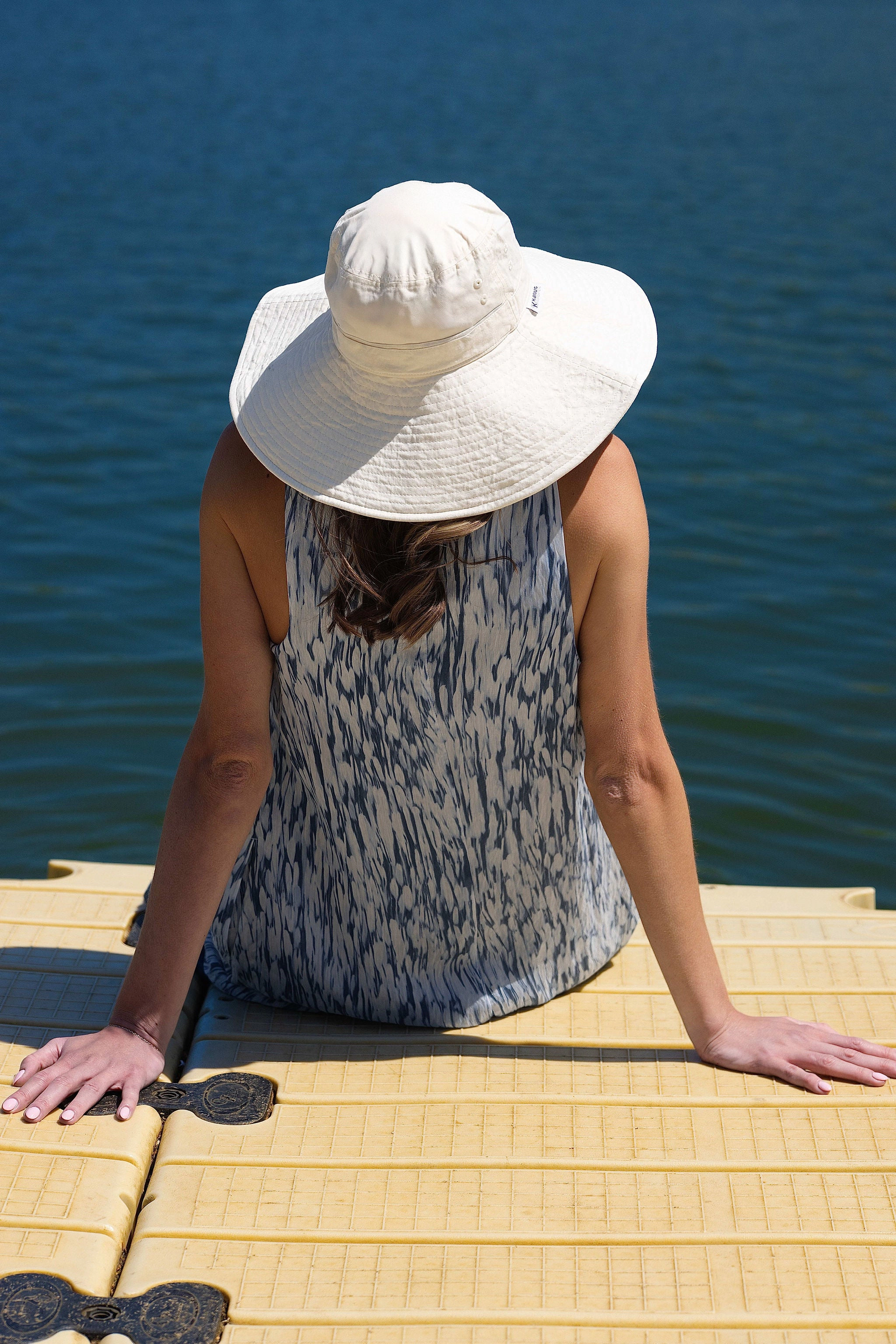Kanut Sports Alice Wide Brim Bucket Hat - UPF 50+ Brushed Cotton