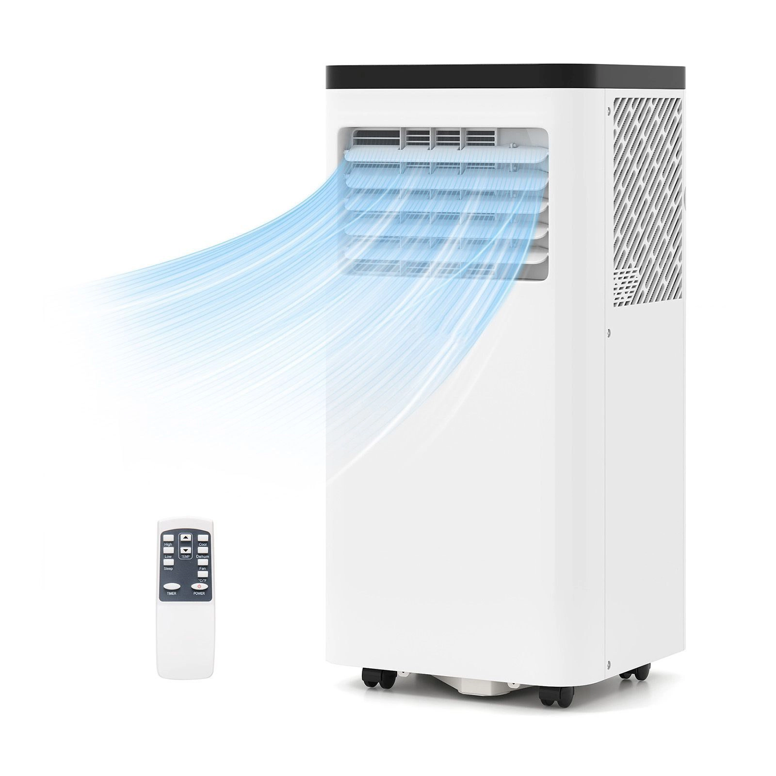 SlickBlue 3-in-1 Portable Air Conditioner with Remote and Timer