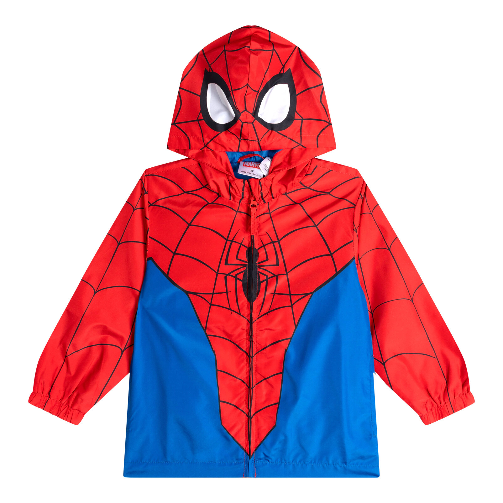 Marvel Spider-Man Cosplay Hooded Windbreaker