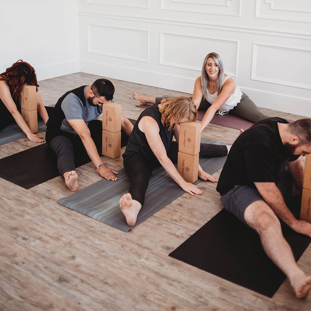 Hugger Mugger Cork Yoga Block 3.5"