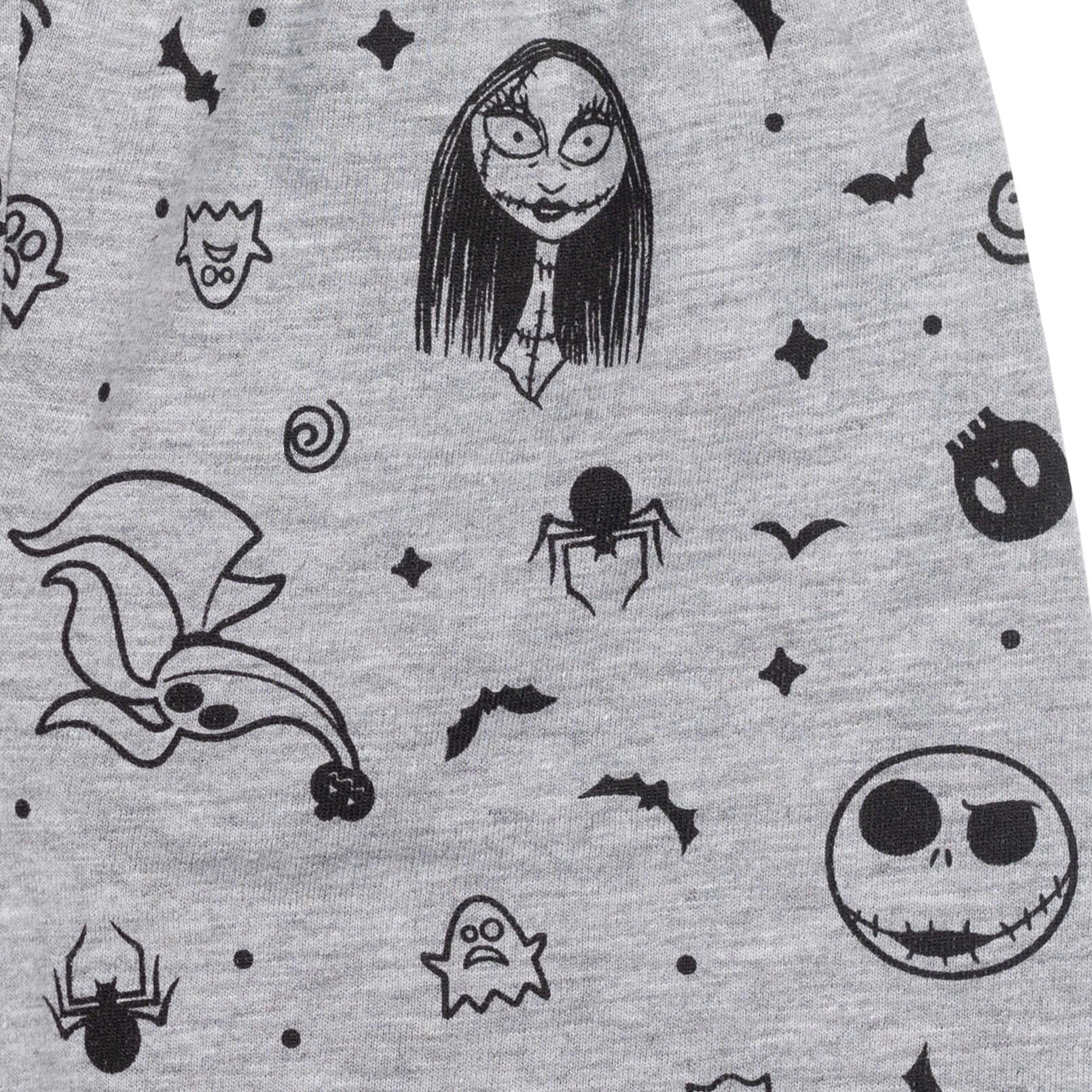Disney Nightmare Before Christmas Boys' Halloween 2-Piece T-Shirt and Shorts Set