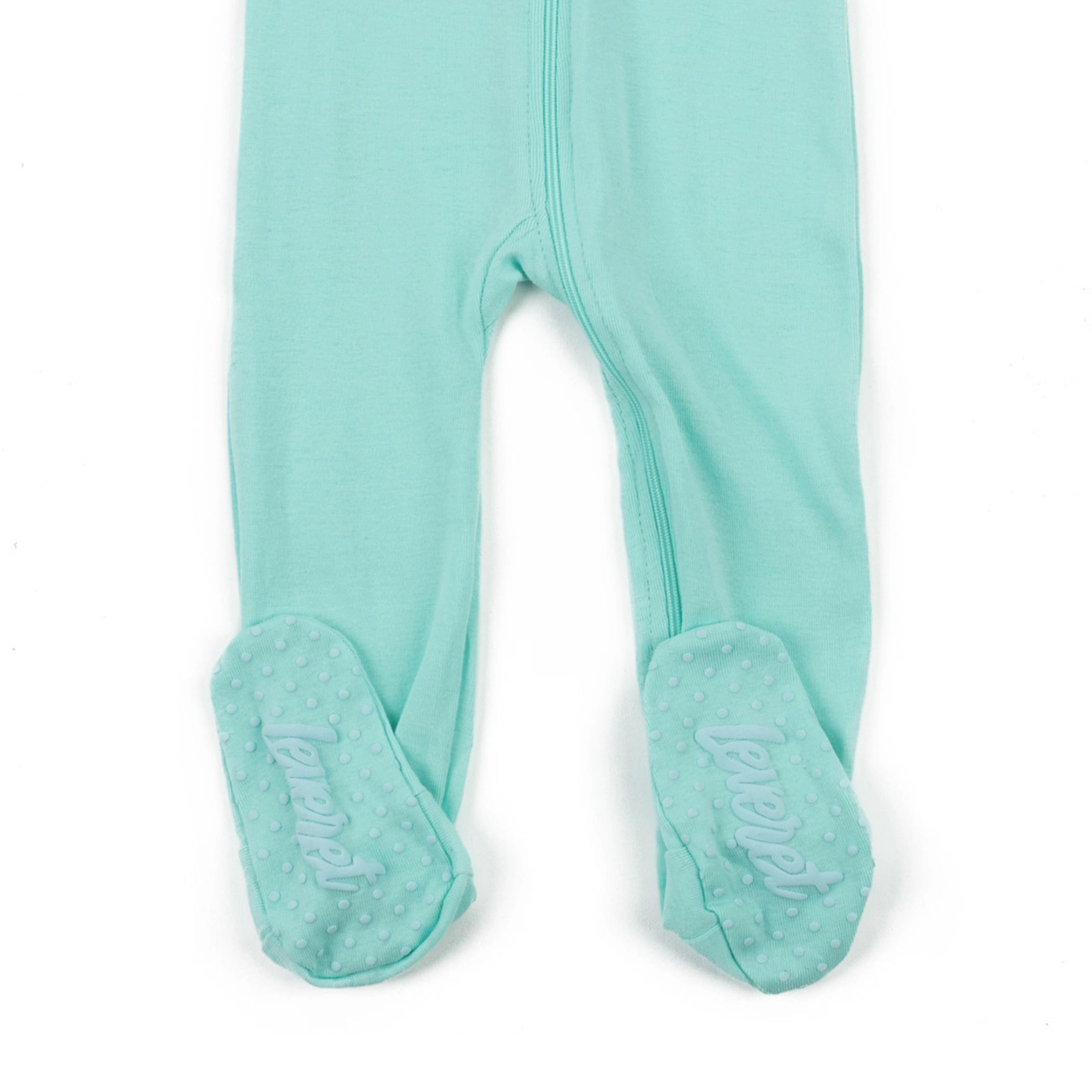 Leveret Baby/Toddler Classic Solid Cotton Footed Pajamas