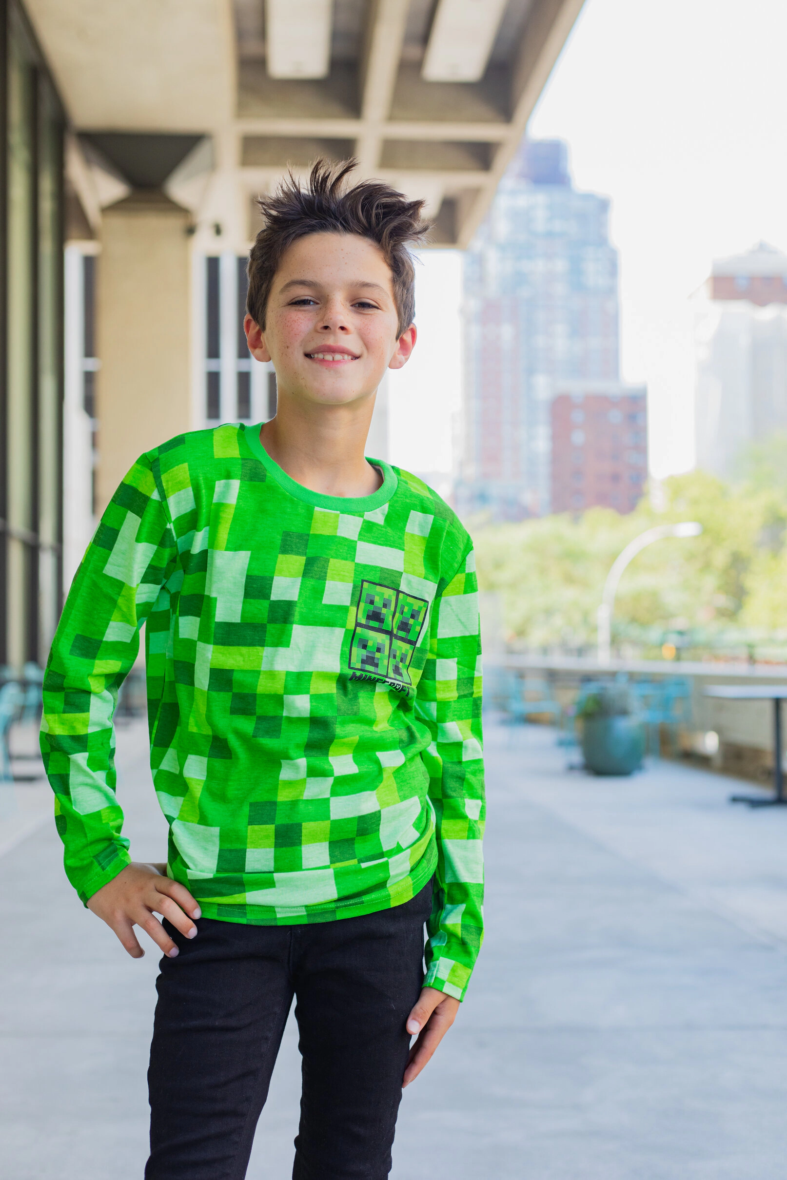 Minecraft Boys' Long Sleeve T-Shirt 2-Pack
