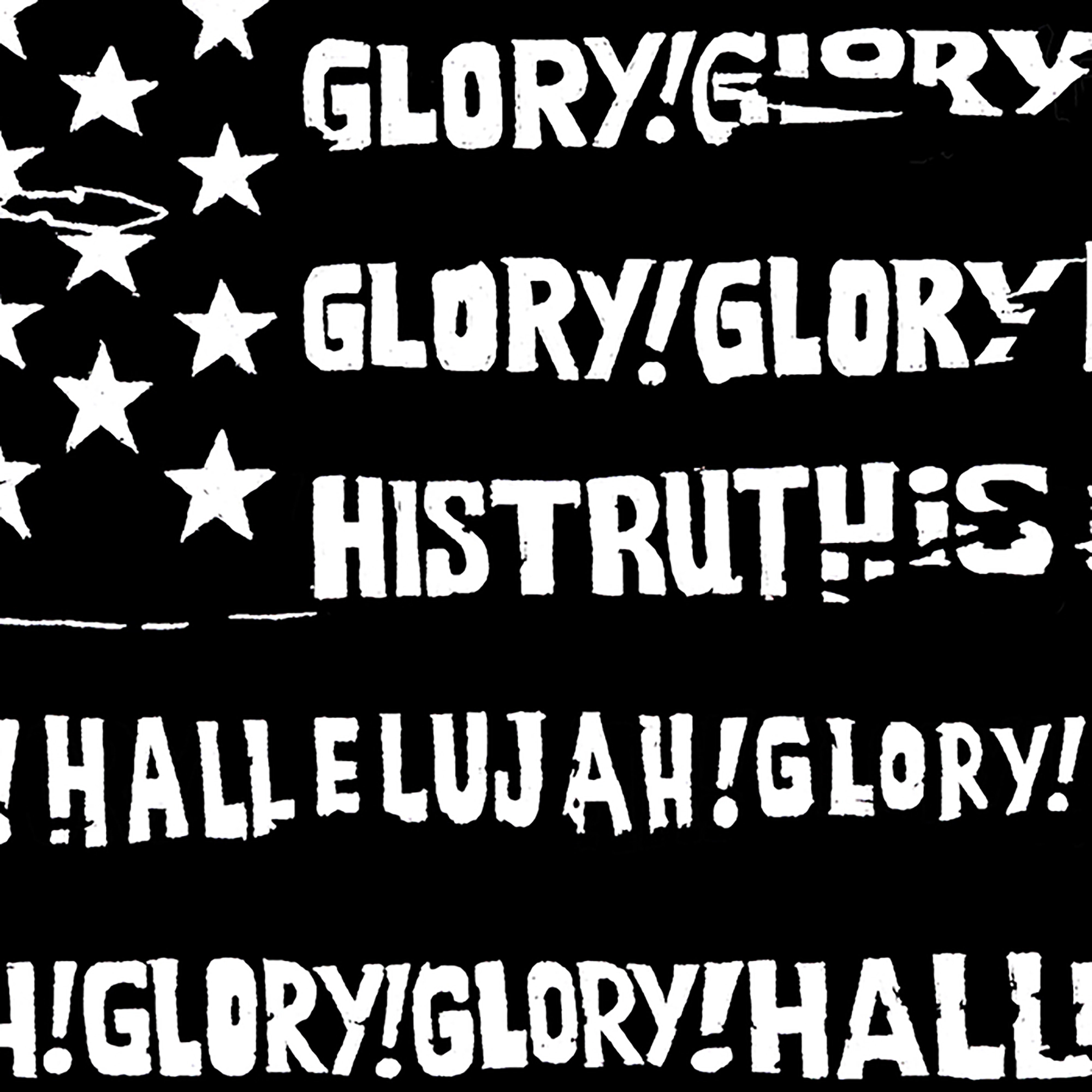 LA Pop Art Men's Crew Neck Short Sleeve T-Shirt - 100% Cotton, American Flag Word Regular Fit
