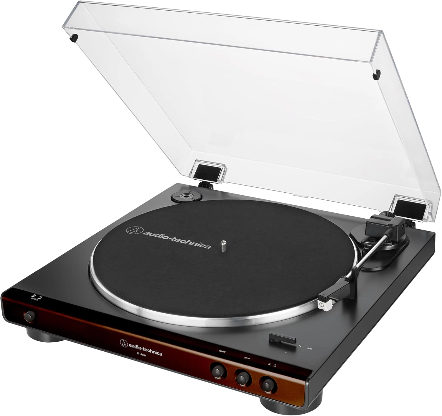 Audio-Technica AT-LP60X-BW Fully Automatic Belt-Drive Bluetooth Turntable