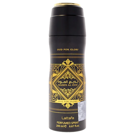 Lattafa Badee Al Oud Oud For Glory Deodorant Spray - 6.67 oz / 200 ml