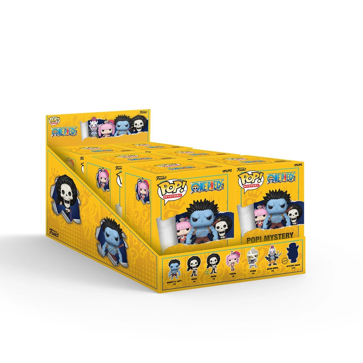 Funko Pop! One Piece Mystery Figure Case of 6