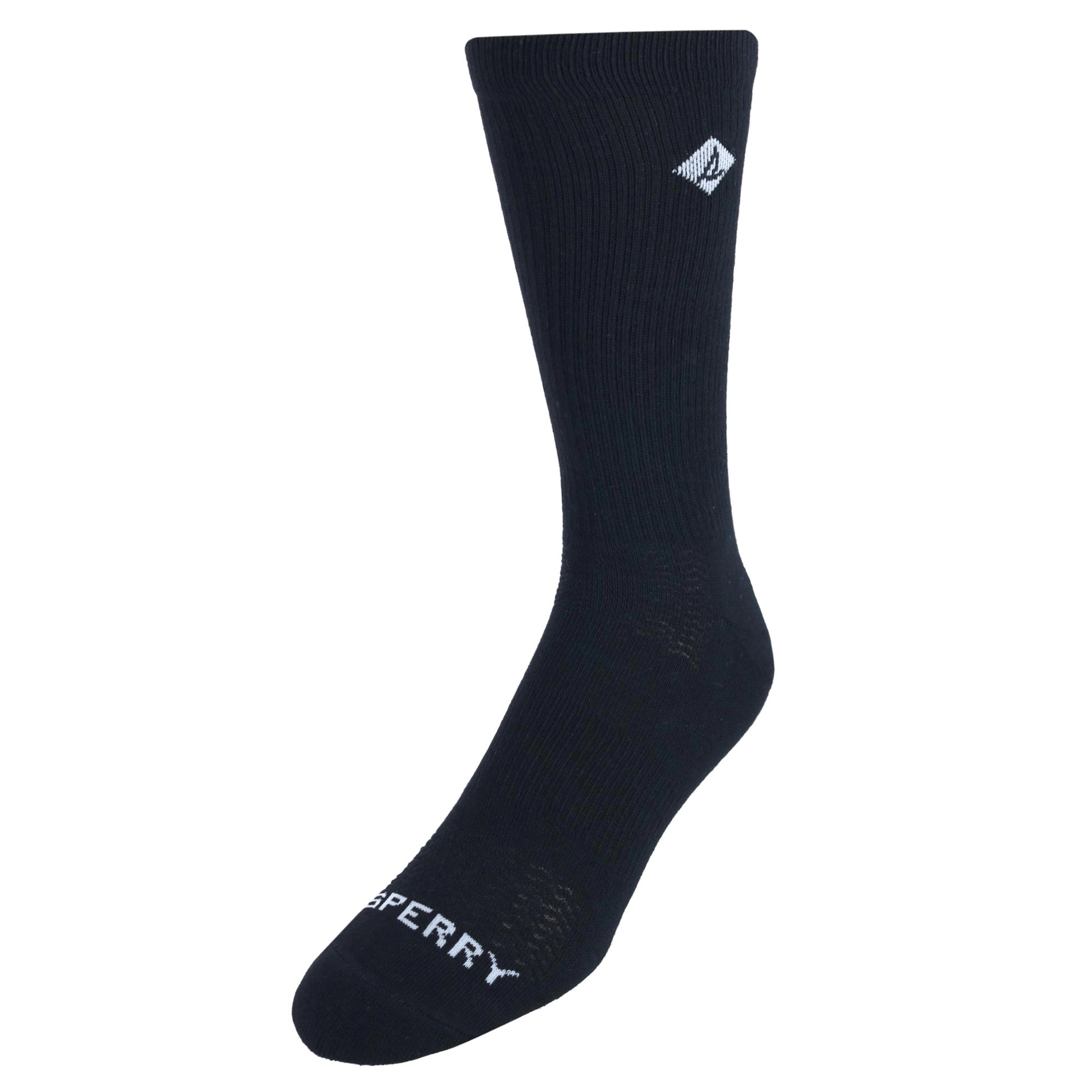 Sperry Men's Super Comfort Sneaker Crew Socks (Pack of 3)