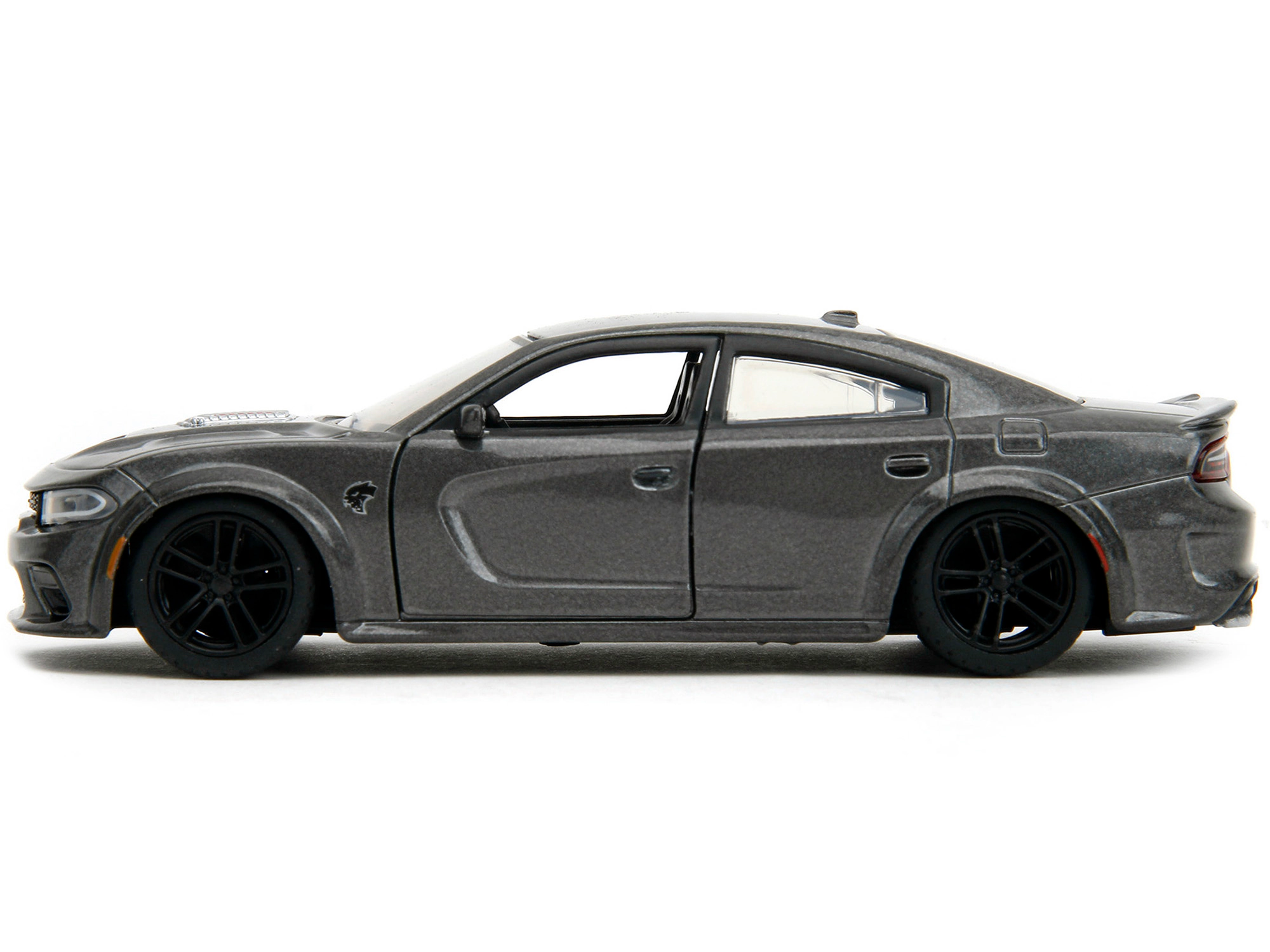 Jada 2021 Dodge Charger Srt Hellcat Gray Metallic "Fast X" (2023) Movie "Fast & Furious" Series 1/32 Diecast