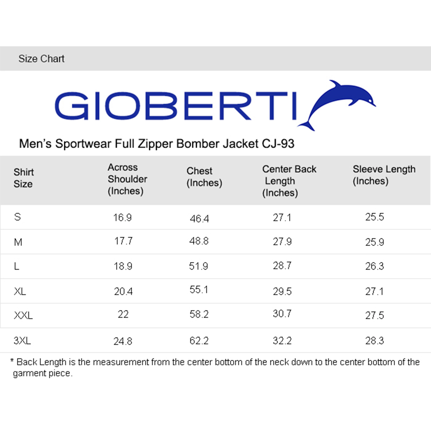 Gioberti Men's 100% Cotton Sportwear Full Zipper Twill Bomber Jacket