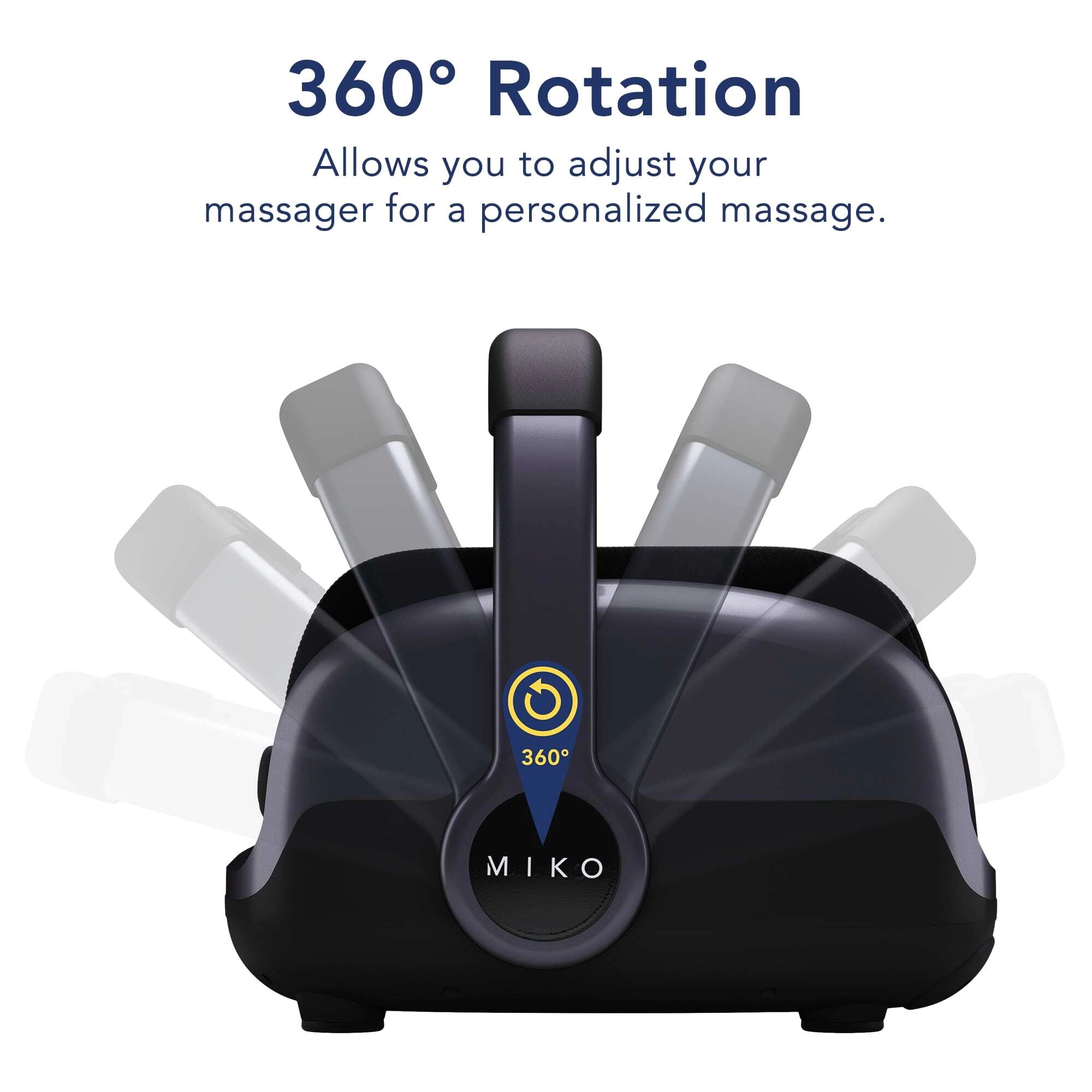 Miko Shiatsu Foot, Calf and Ankle Massager with Heat
