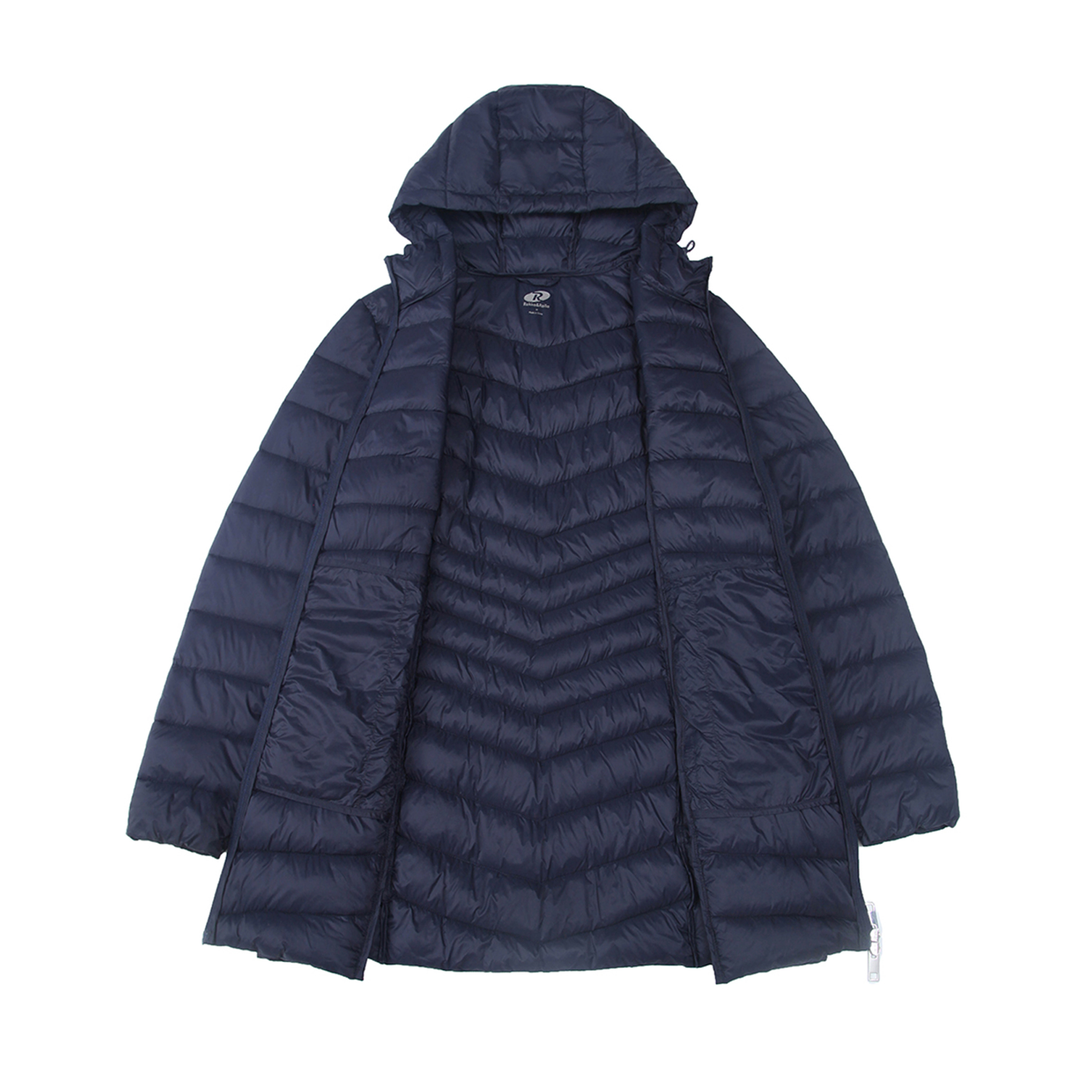 Rokka&Rolla Womens Lightweight Packable Hip-Length Puffer Jacket