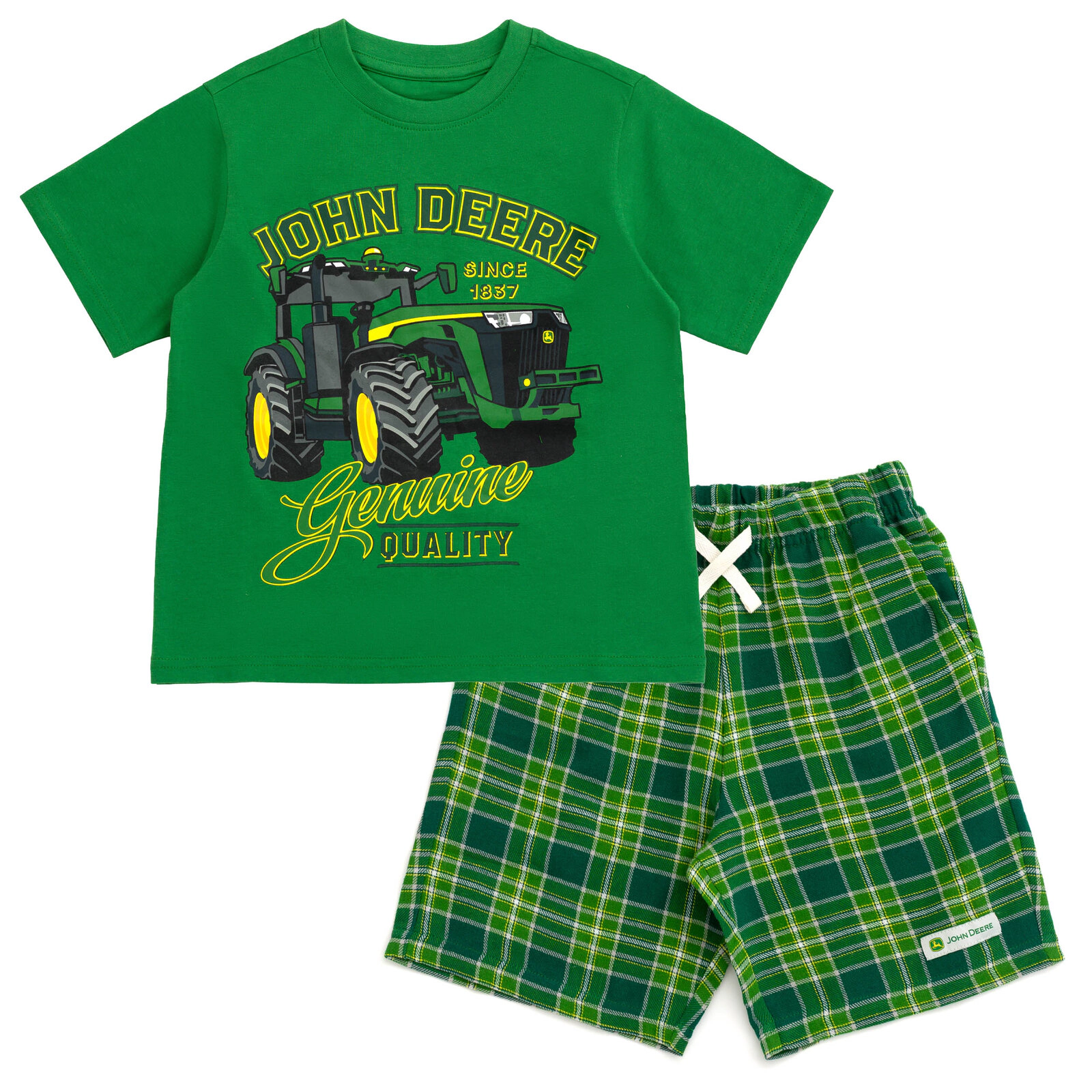 John Deere Boys' 2-Piece T-Shirt and Shorts Set