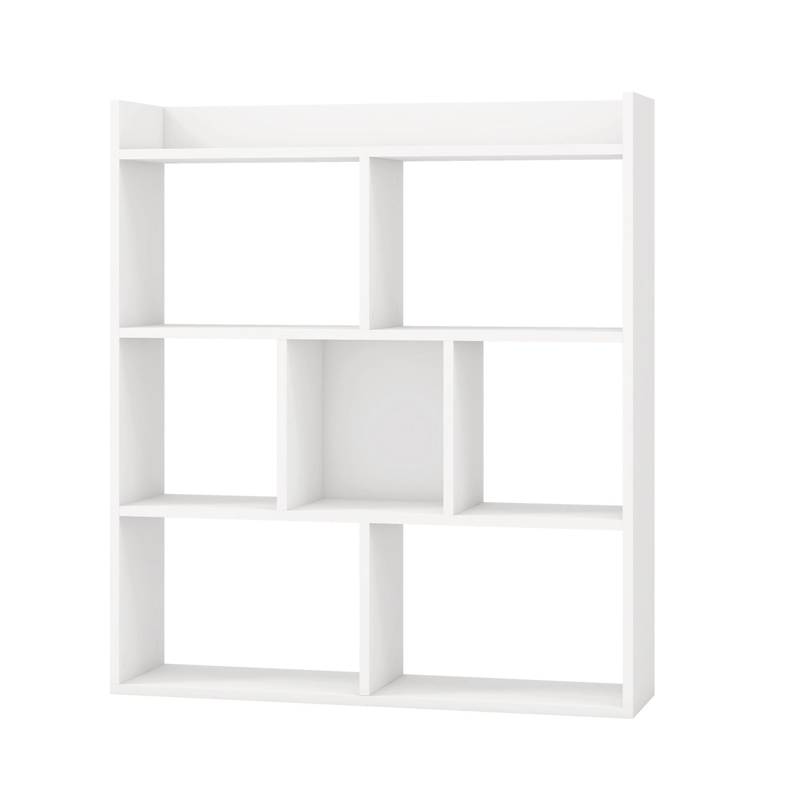 SlickBlue 4 Layer Storage Bookshelf with 7 Compartments