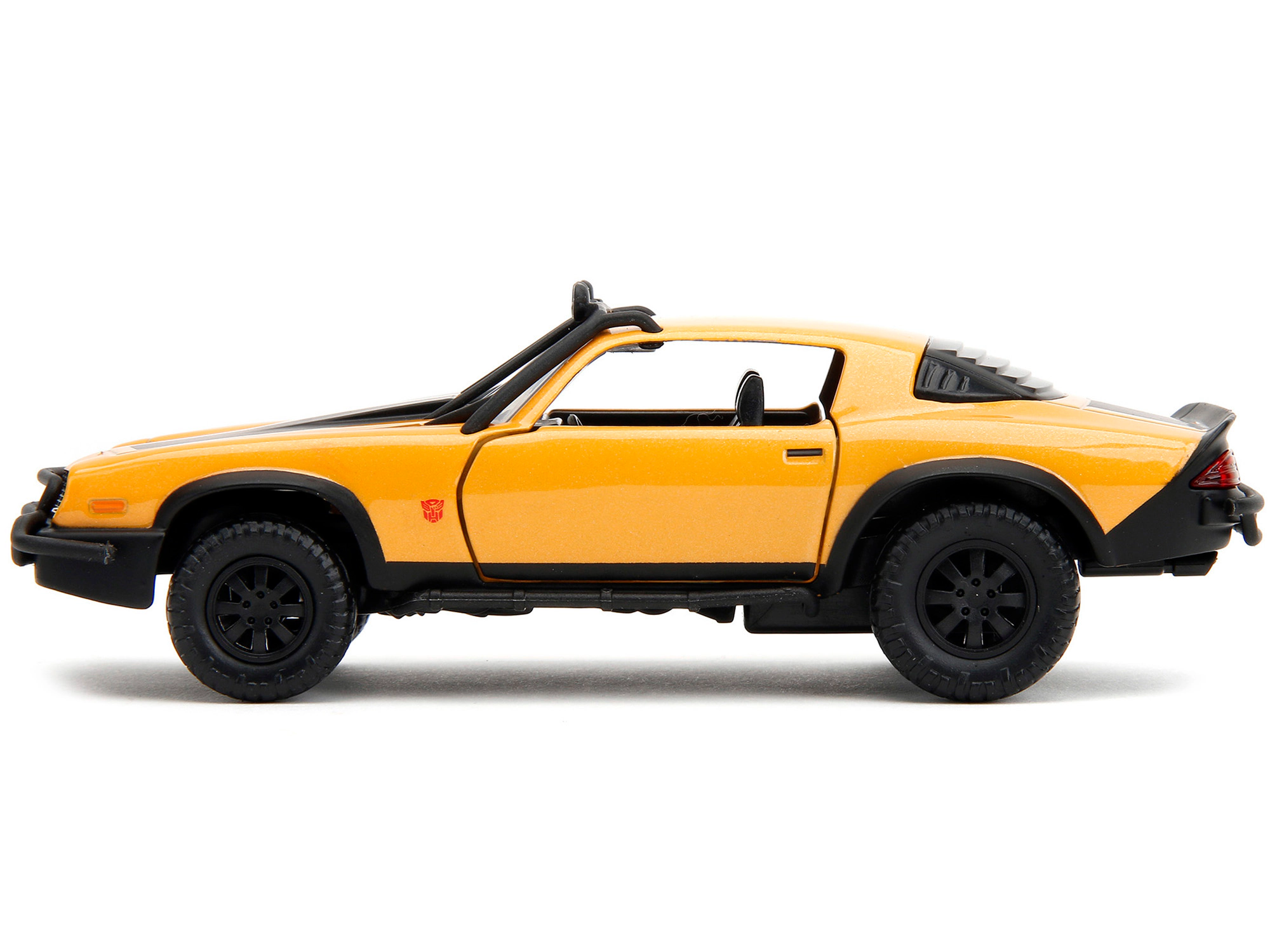 Jada 1977 Chevrolet Camaro Off-Road Version Yellow Metallic with Black Stripes "Transformers: Rise of the