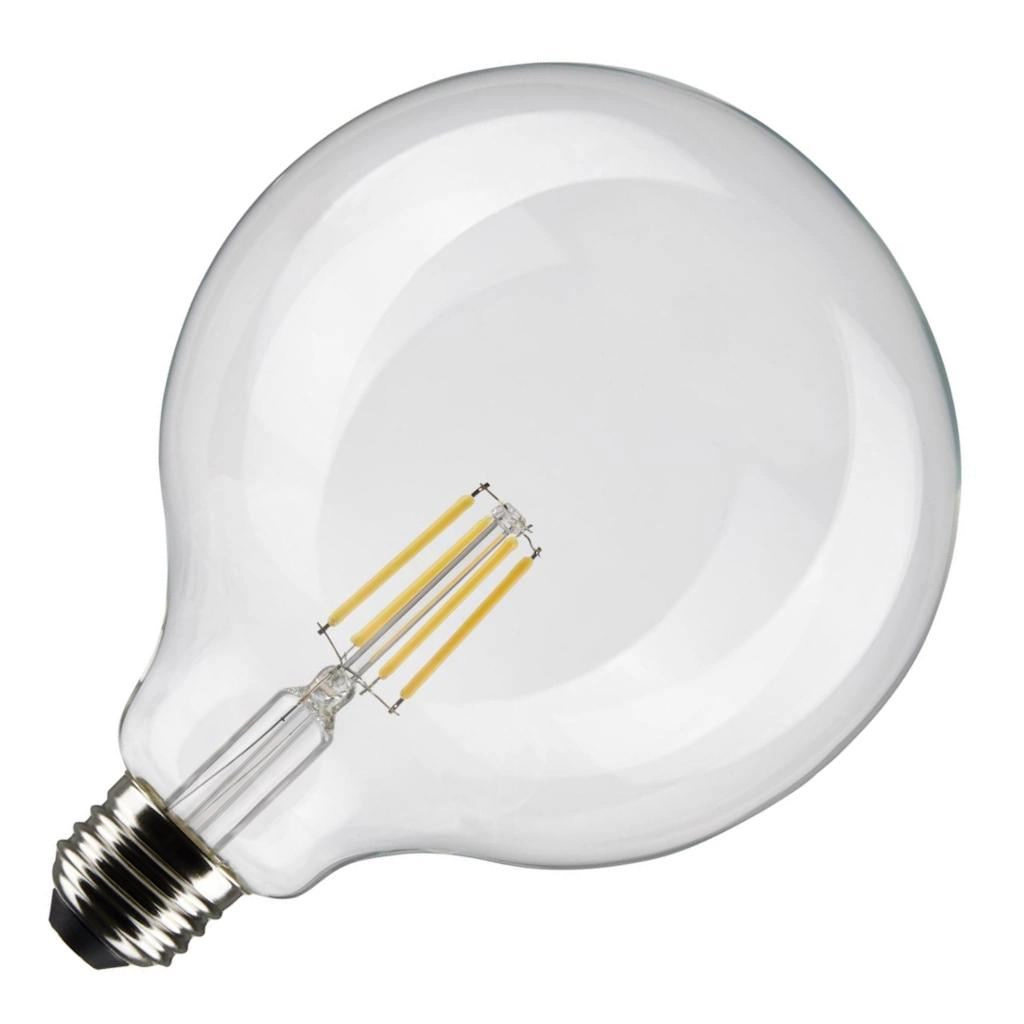 Viribright® G40 LED Bulb, Filament, Clear, CEC, 90+ CRI, 800 Lumens, Soft White 2700K