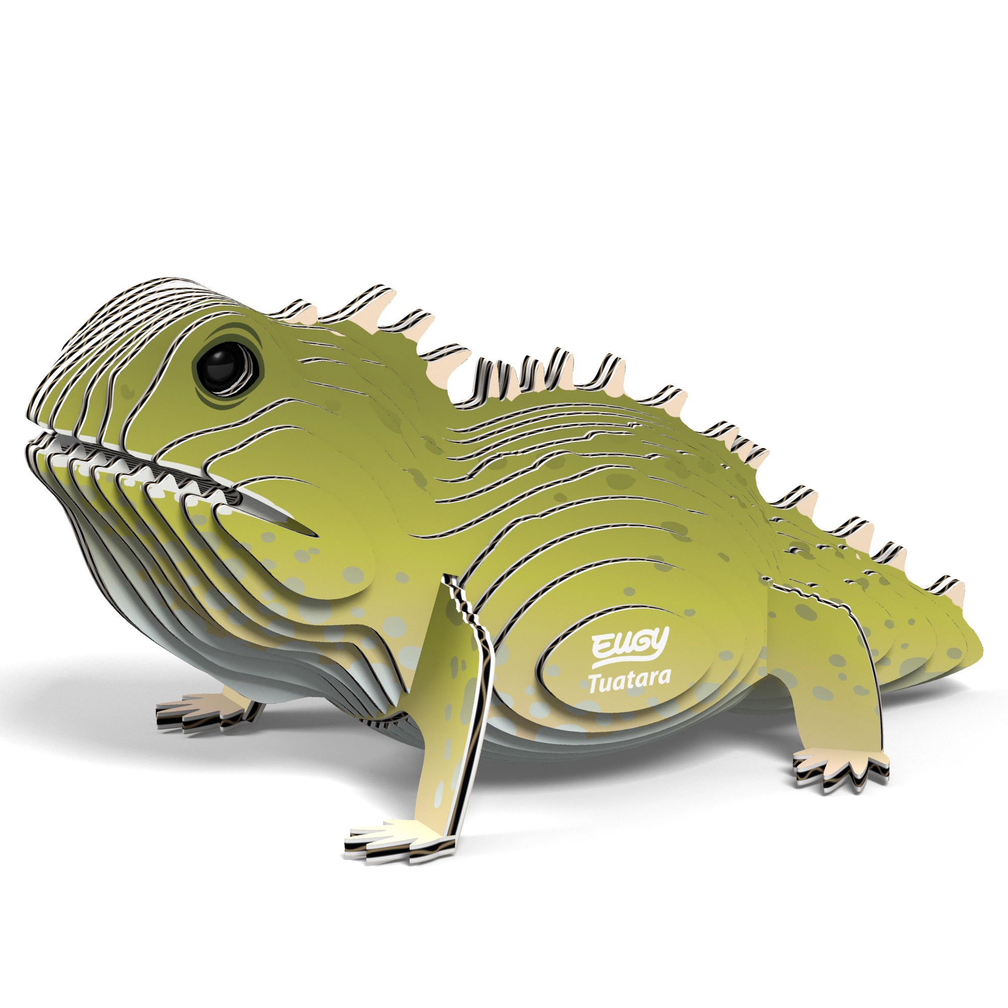 EUGY Tuatara 3D Puzzle - contains 24 puzzle pieces