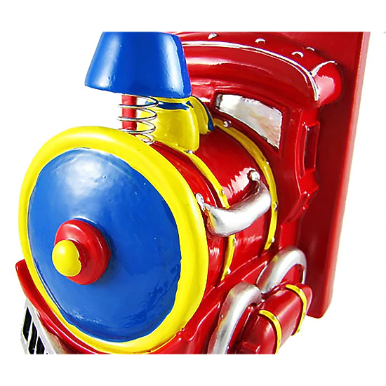 Zeckos Charming Red Train Engine Bookends, Color: Red - JCPenney