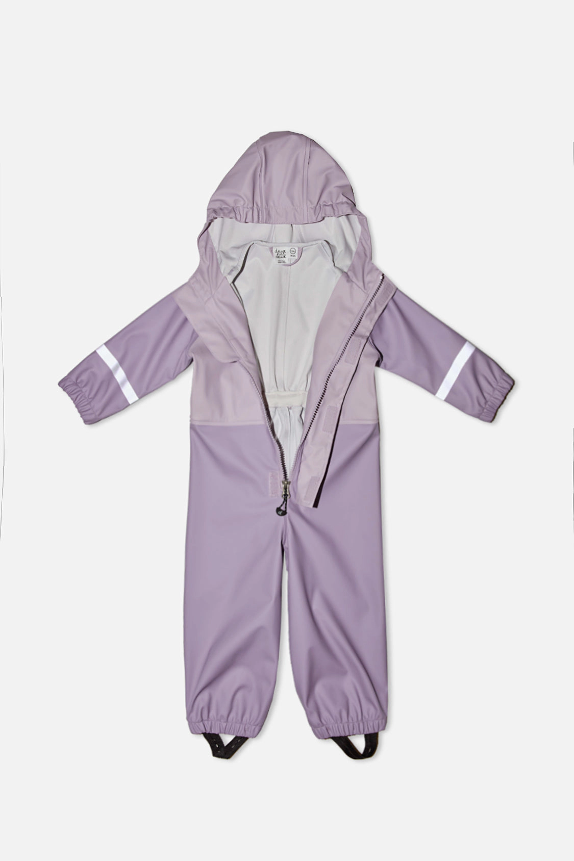 Deux par Girls Adjustable Suspender Rain Overalls