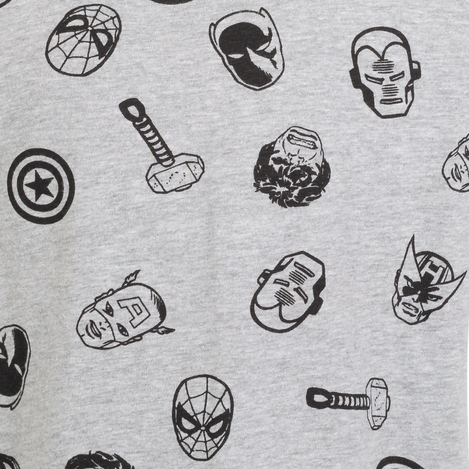 Marvel Boys' 3-Pack Short Sleeve T-Shirts
