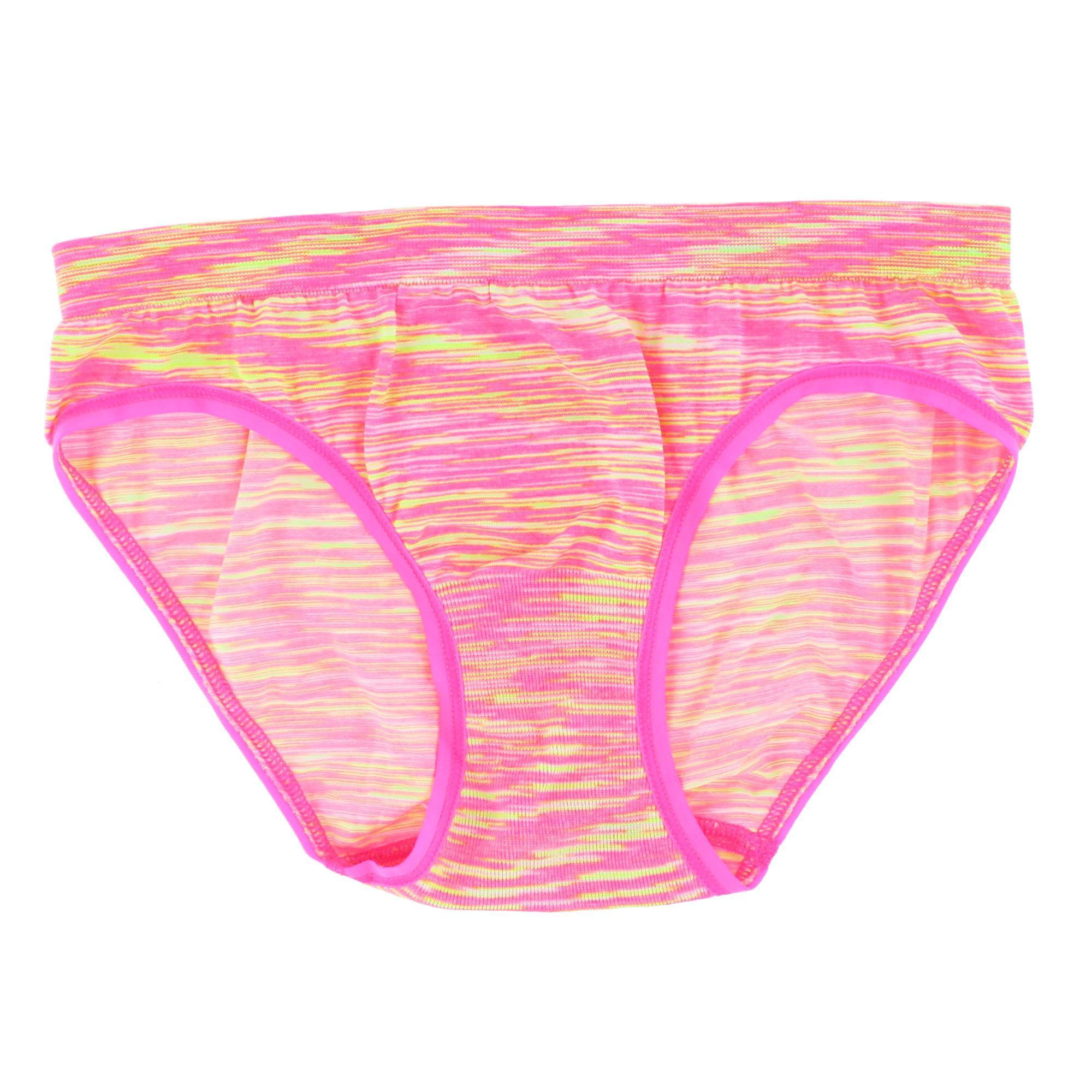 Fruit of the Loom Girl's Assorted Seamless Hipster (6 Pack)