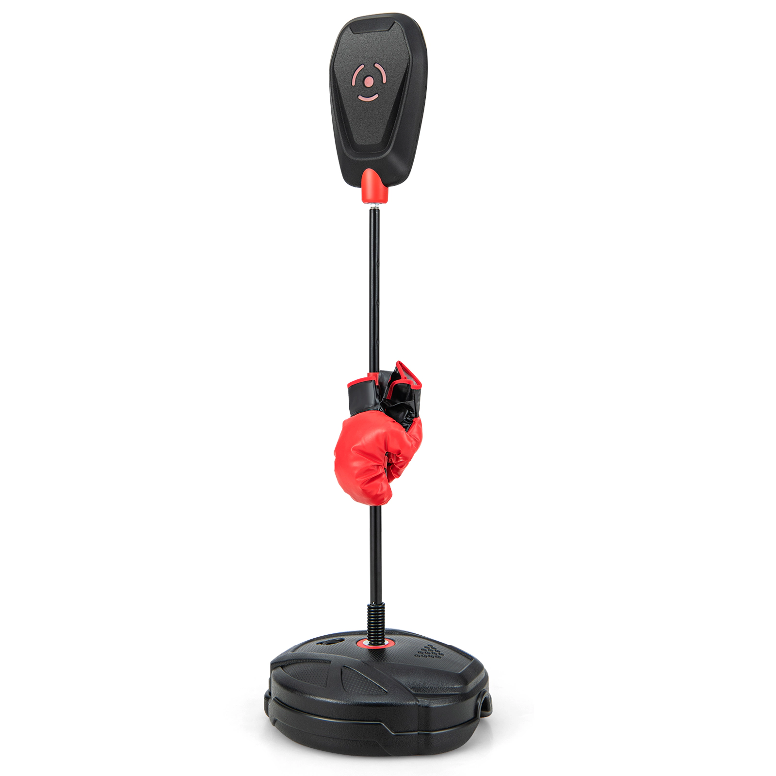 SUGIFT Height-Adjustable Inflation-Free Freestanding Kids Punching Bag Boxing Set with Gloves and Glove Hanger
